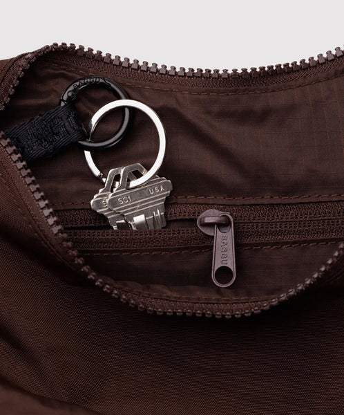 Baggu-Small Nylon Crescent Bag // Coffee – Blok Hill (Haus)