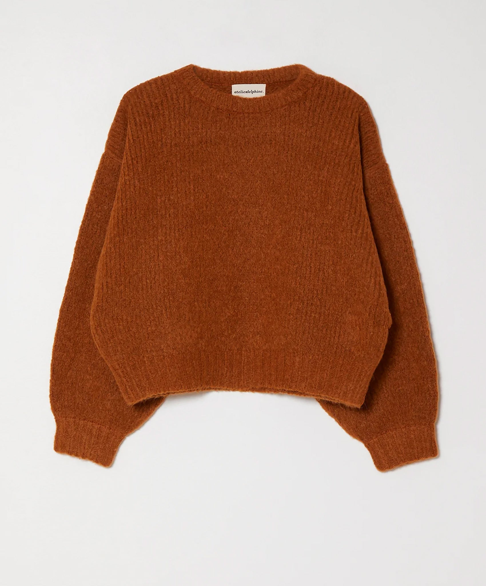 Atelier Delphine-Balloon Sleeve Sweater // Honey