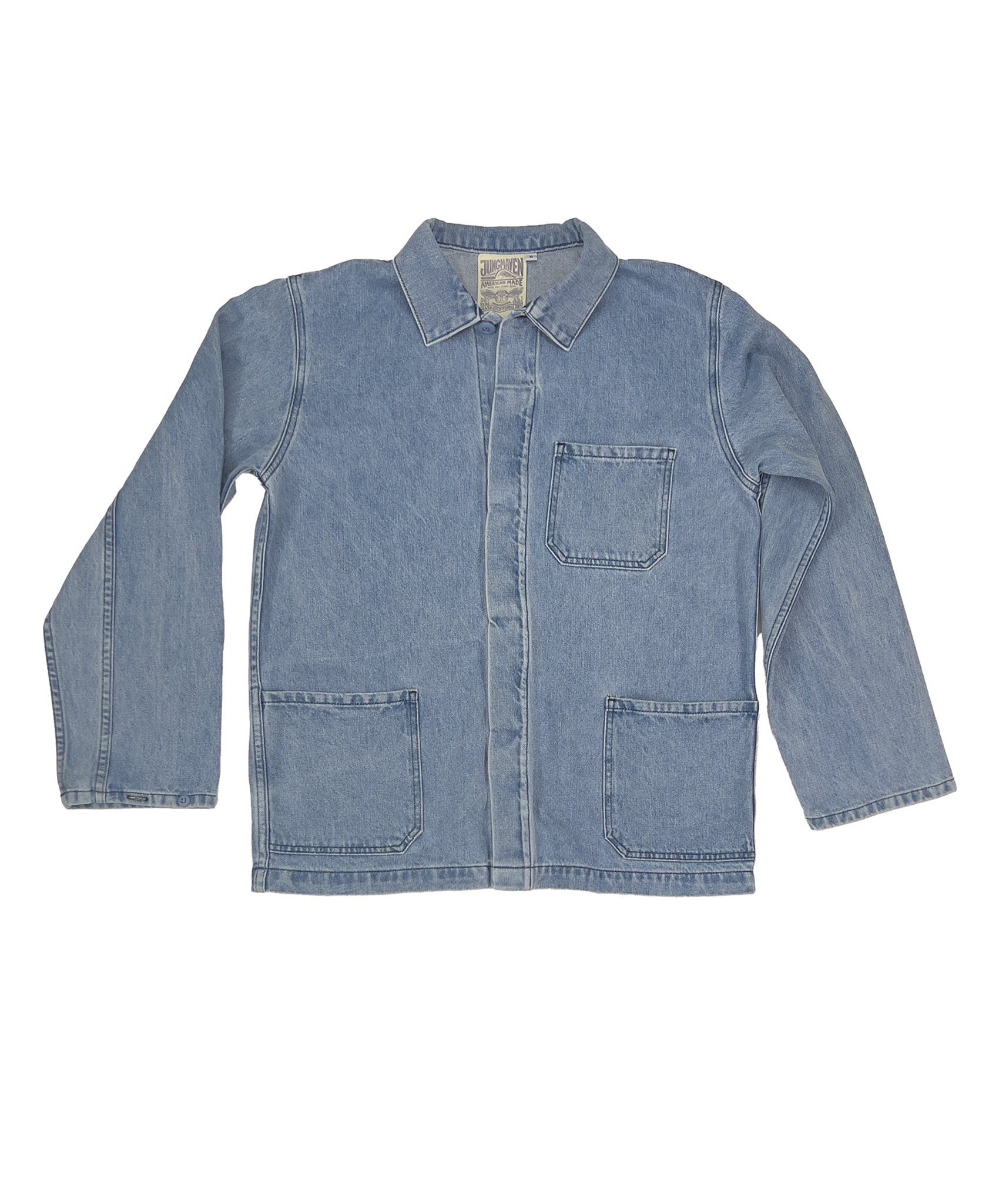 Jungmaven-Denim Olympic Jacket // Light Wash