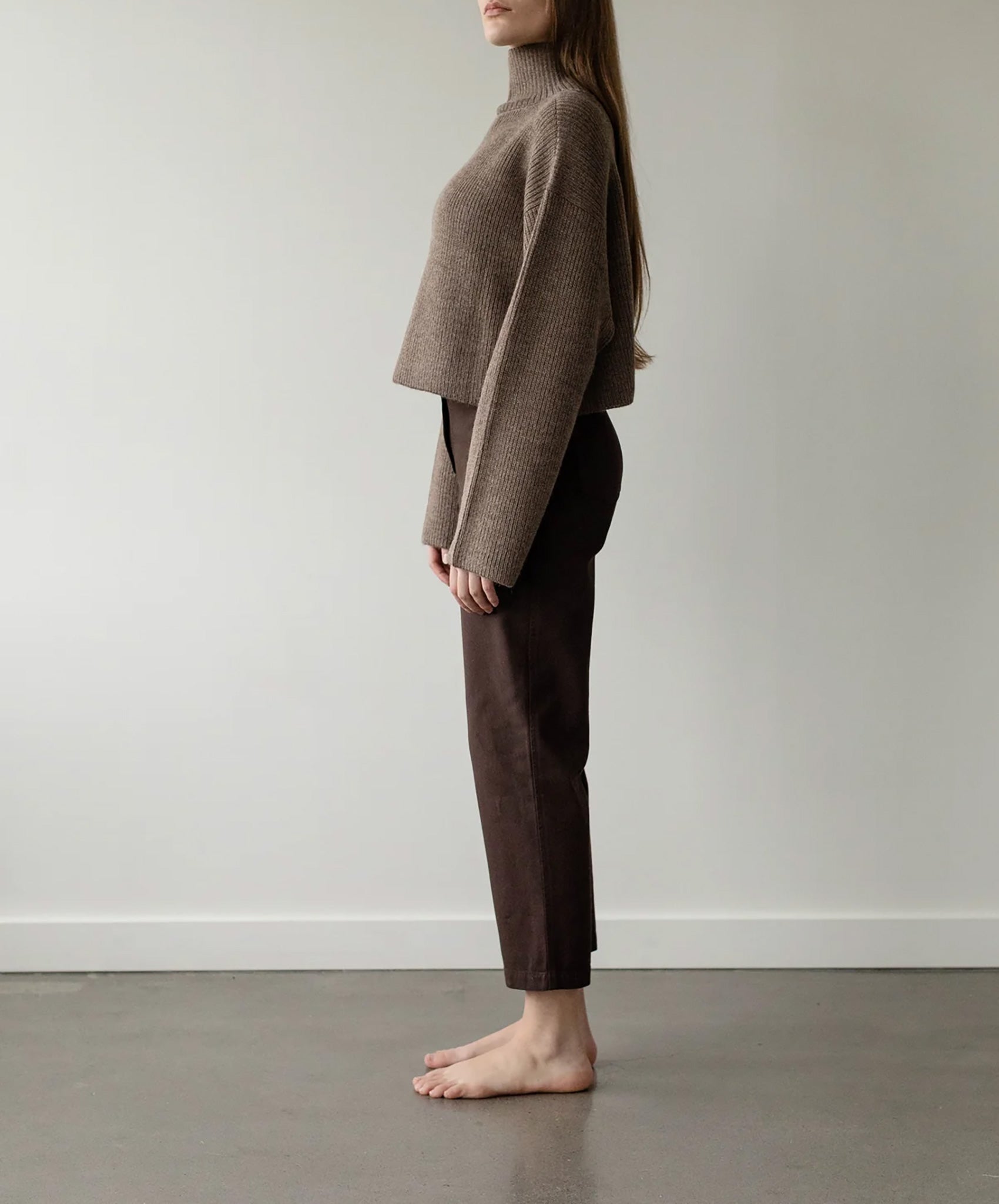 First Rite-Avery Turtleneck // Bark