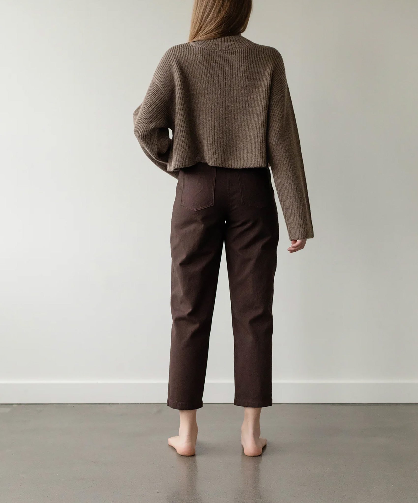 First Rite-Avery Turtleneck // Bark