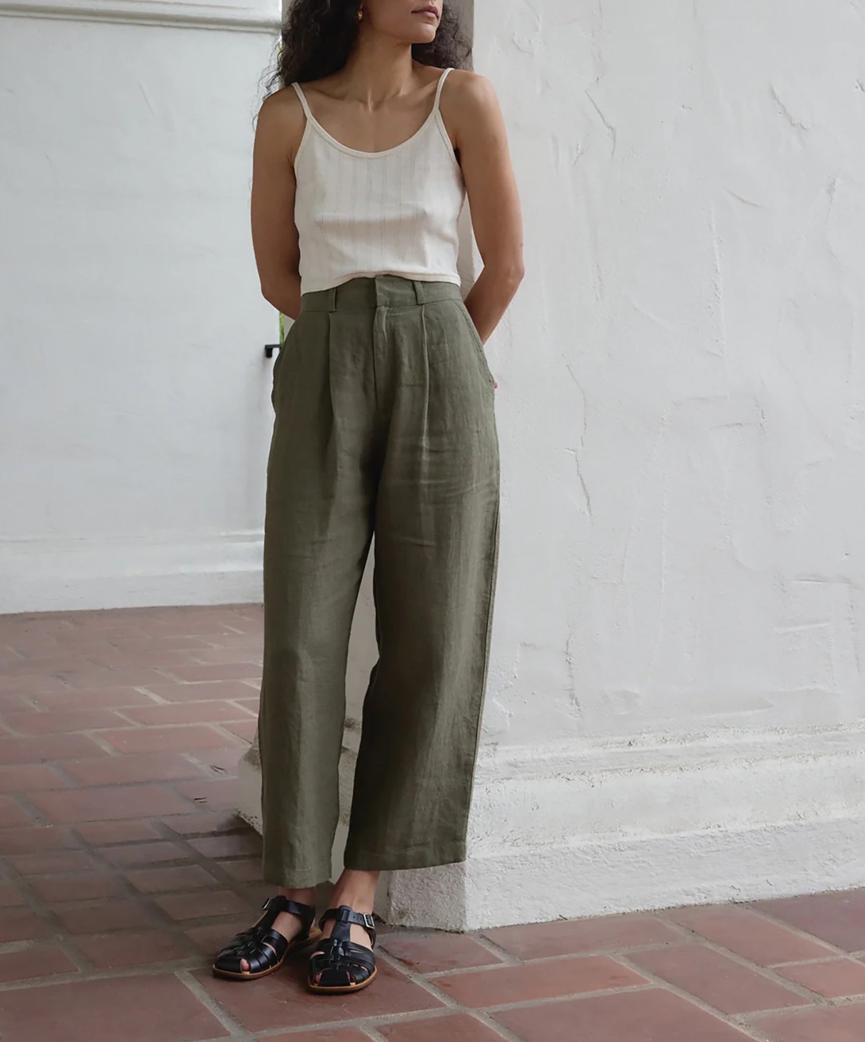 First Rite-Ana Trouser // Sage