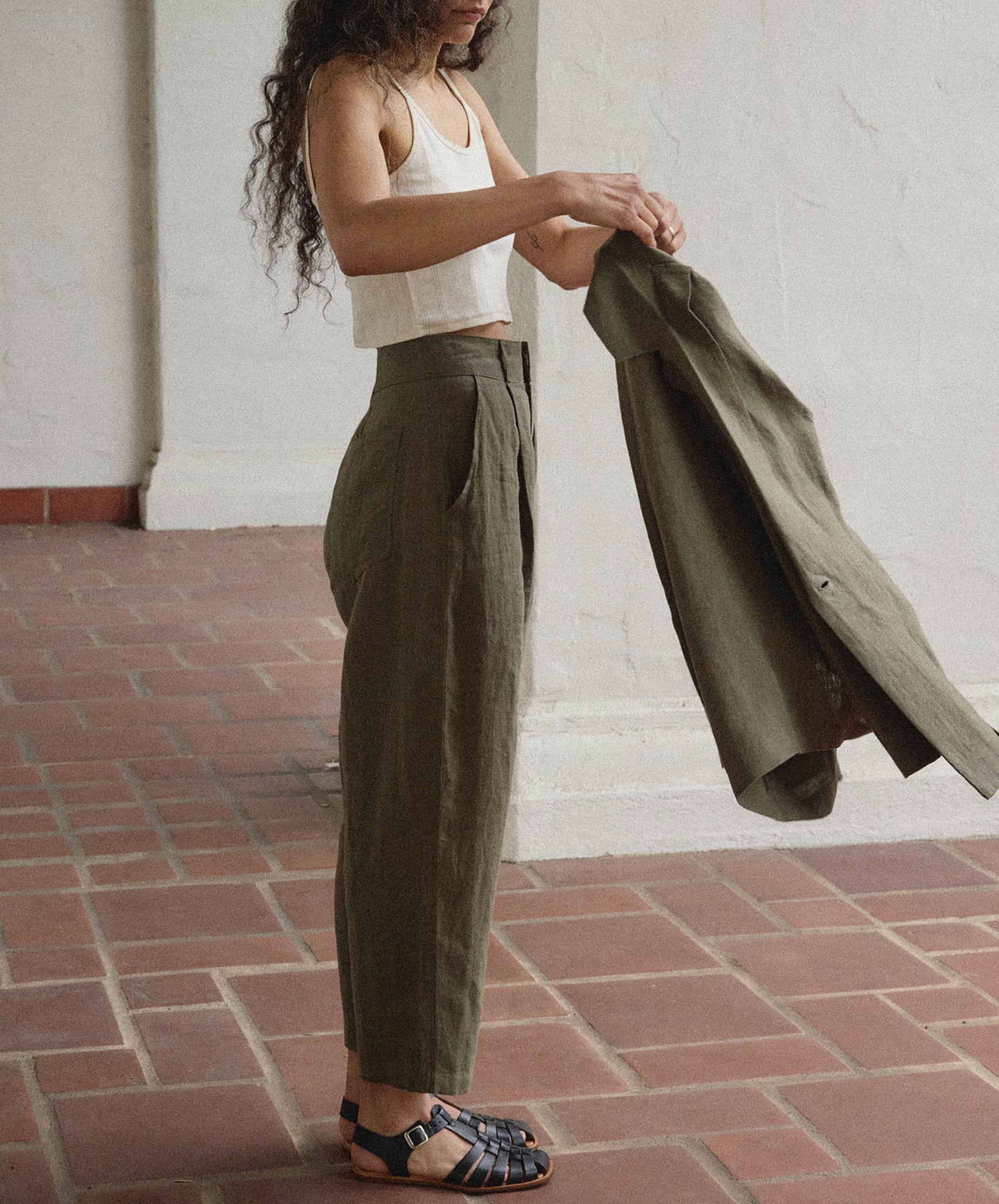 First Rite-Ana Trouser // Sage