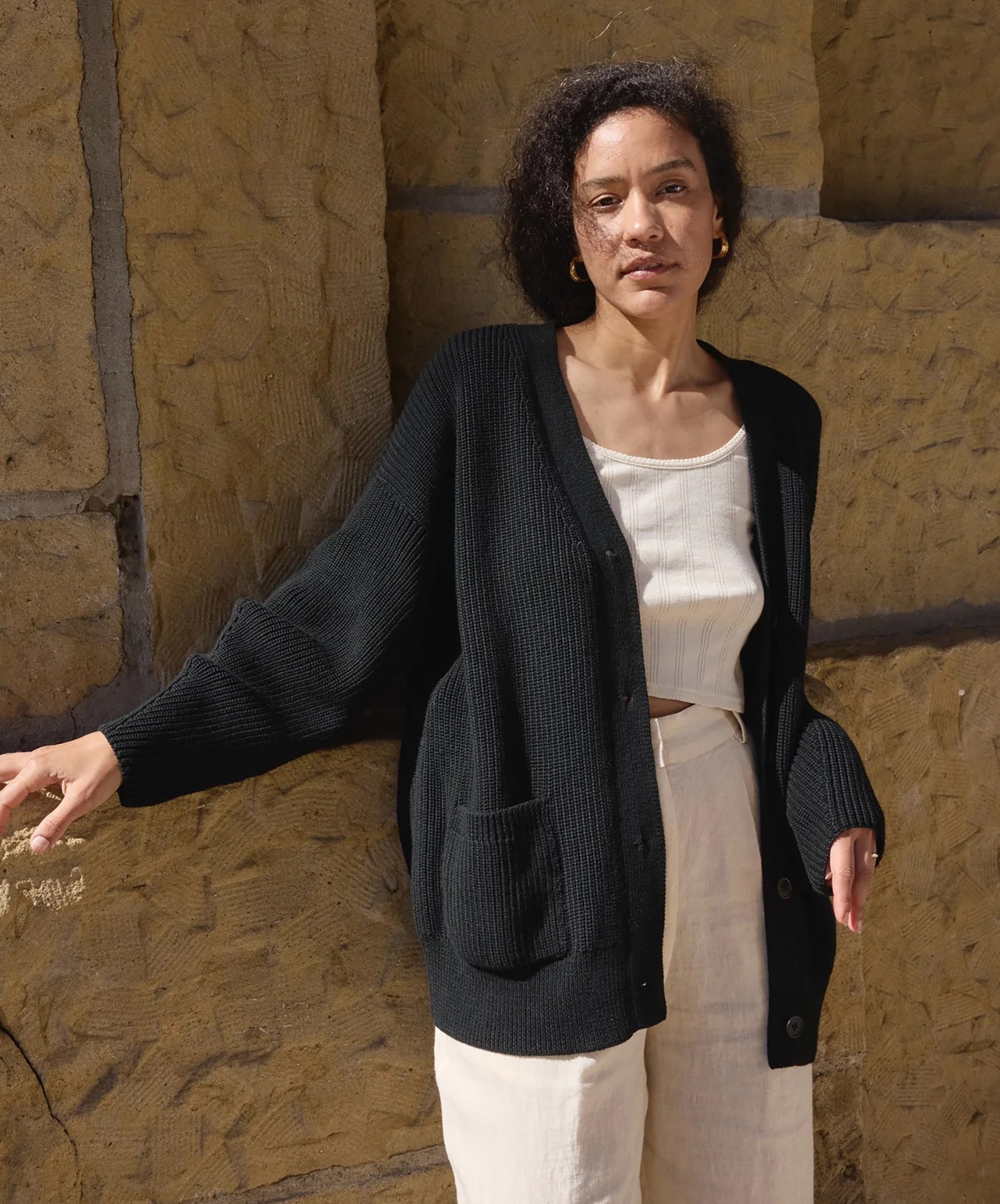 First Rite-Maia Cardigan // Black