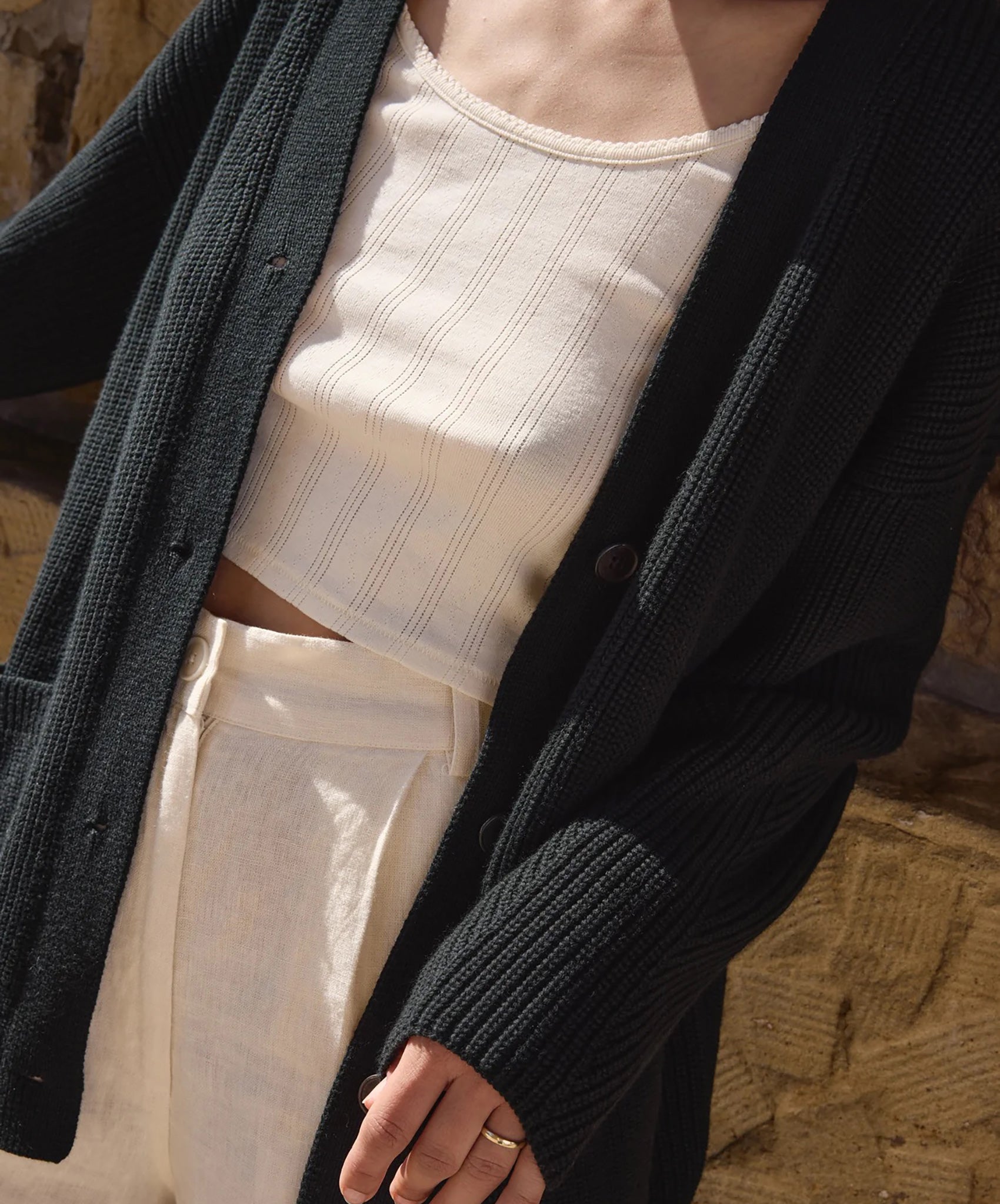 First Rite-Maia Cardigan // Black