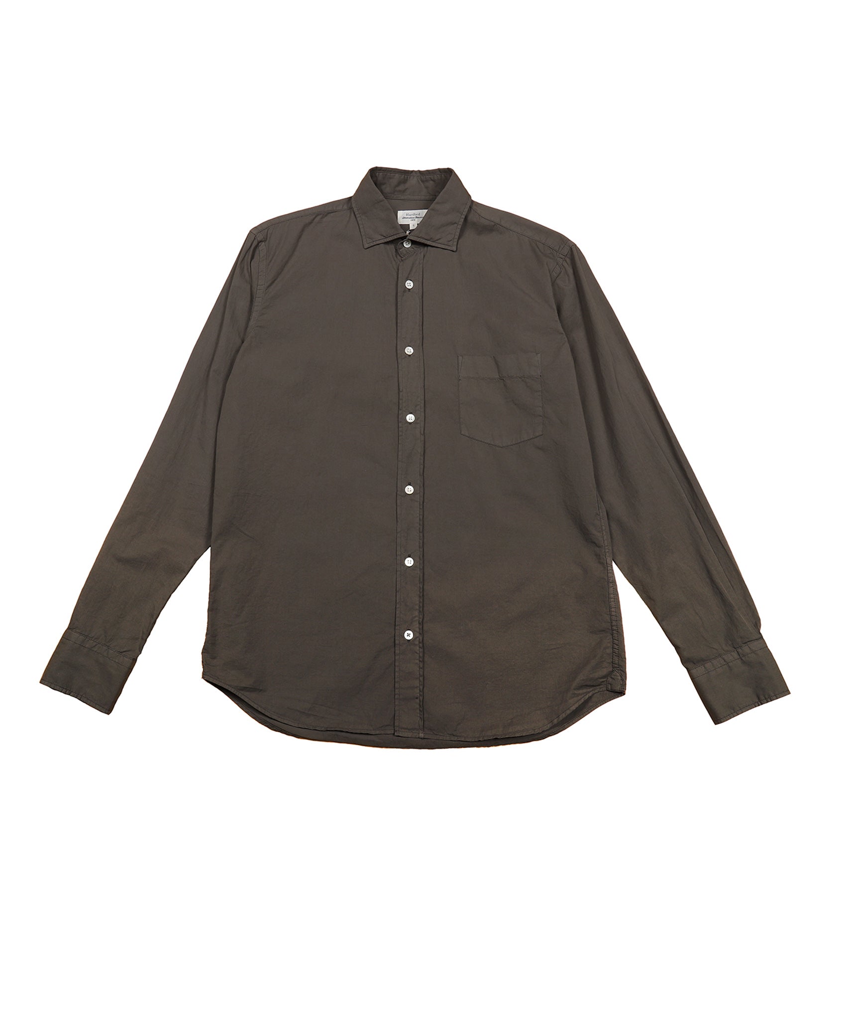 Hartford-Peach Twill Button Down // Camo