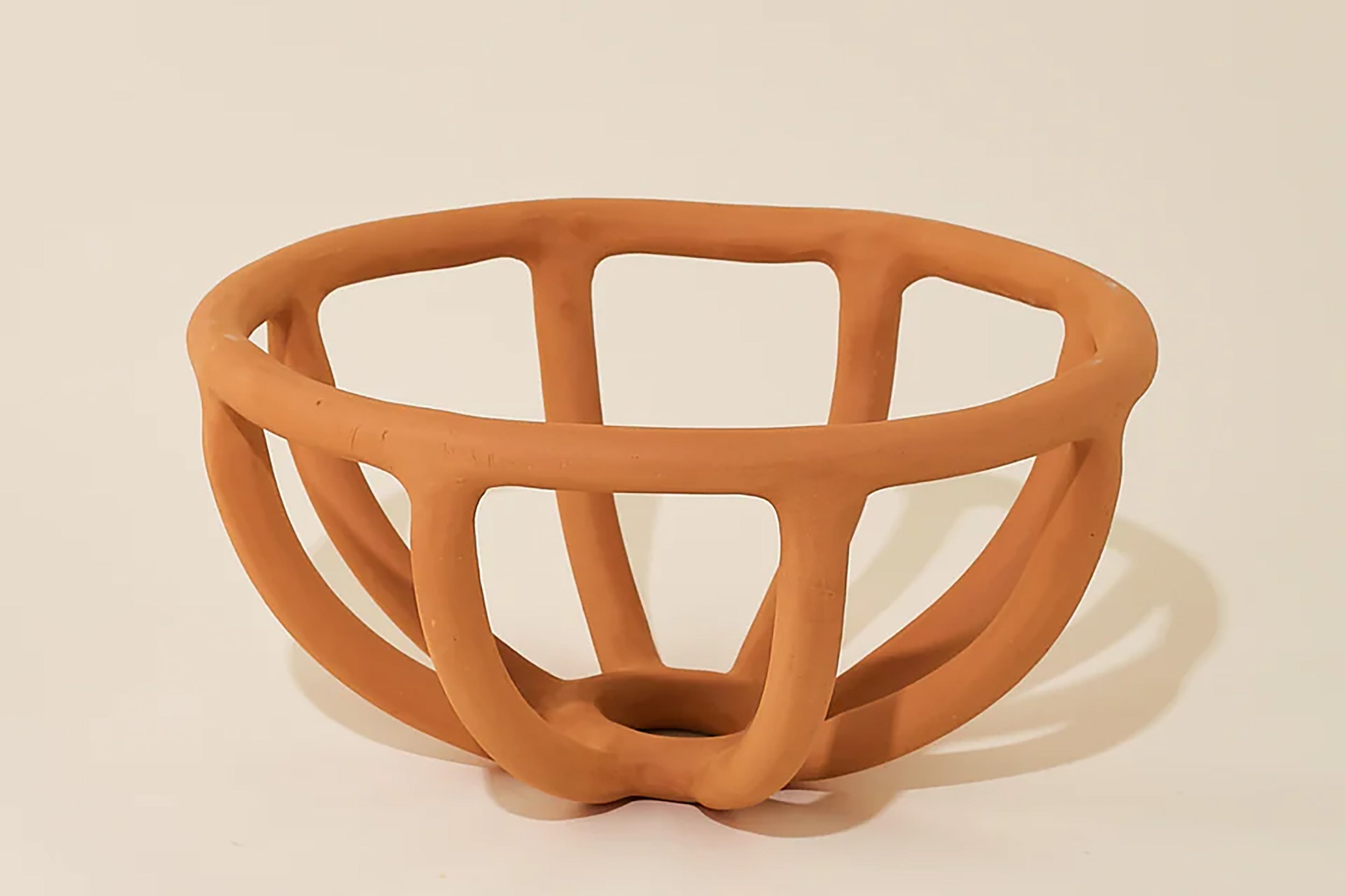 Sin-Prong Fruit Bowl // Terracotta