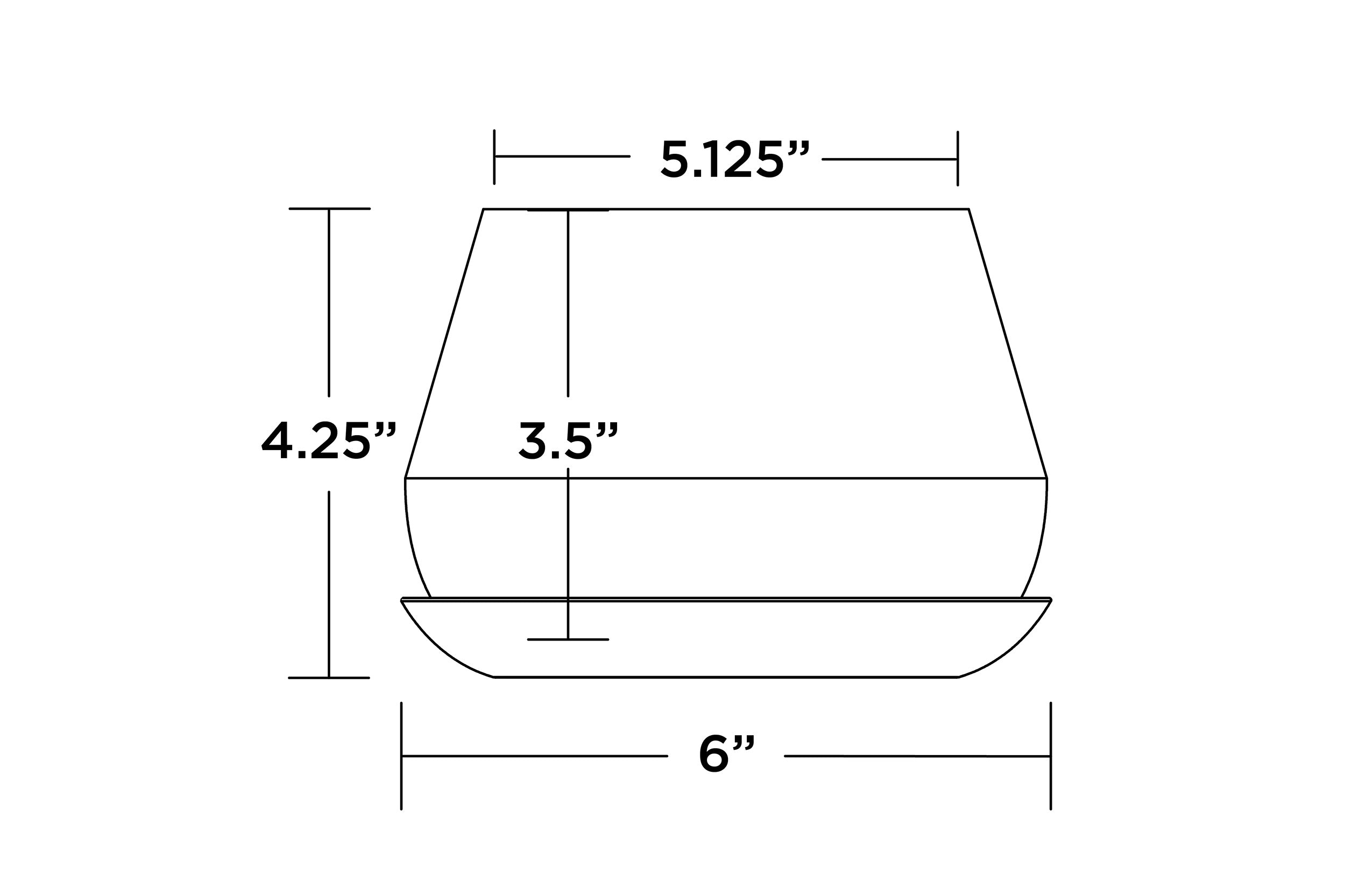 LBE-Rancho Planter // 5"-6"