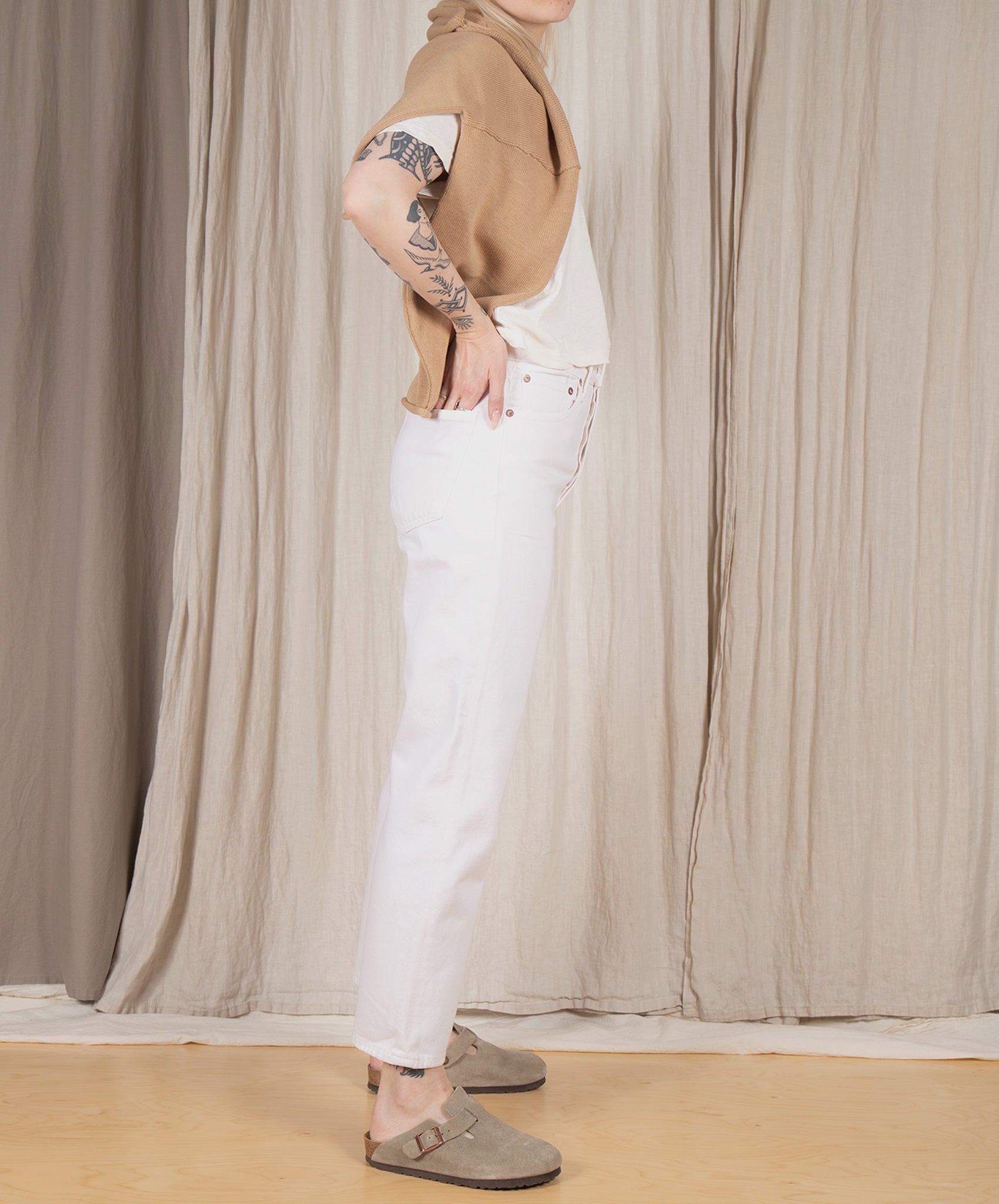 AGOLDE-90’s High Rise Crop // Fortune Cookie