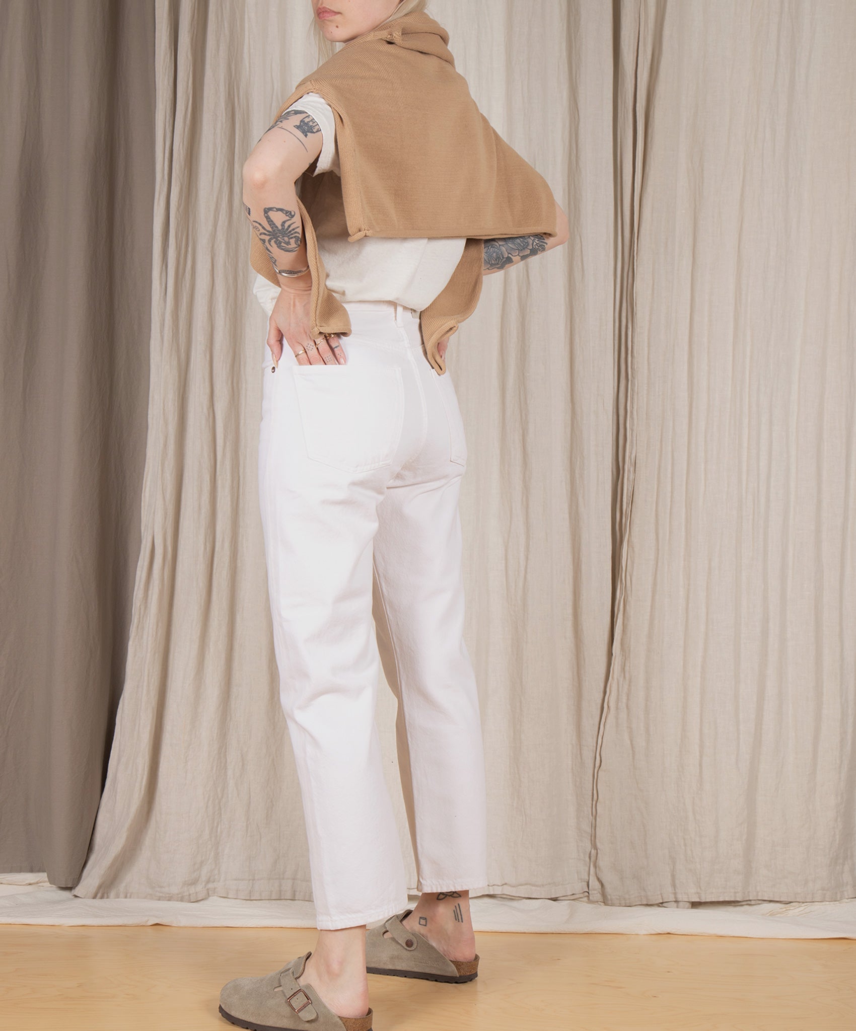 AGOLDE-90’s High Rise Crop // Fortune Cookie