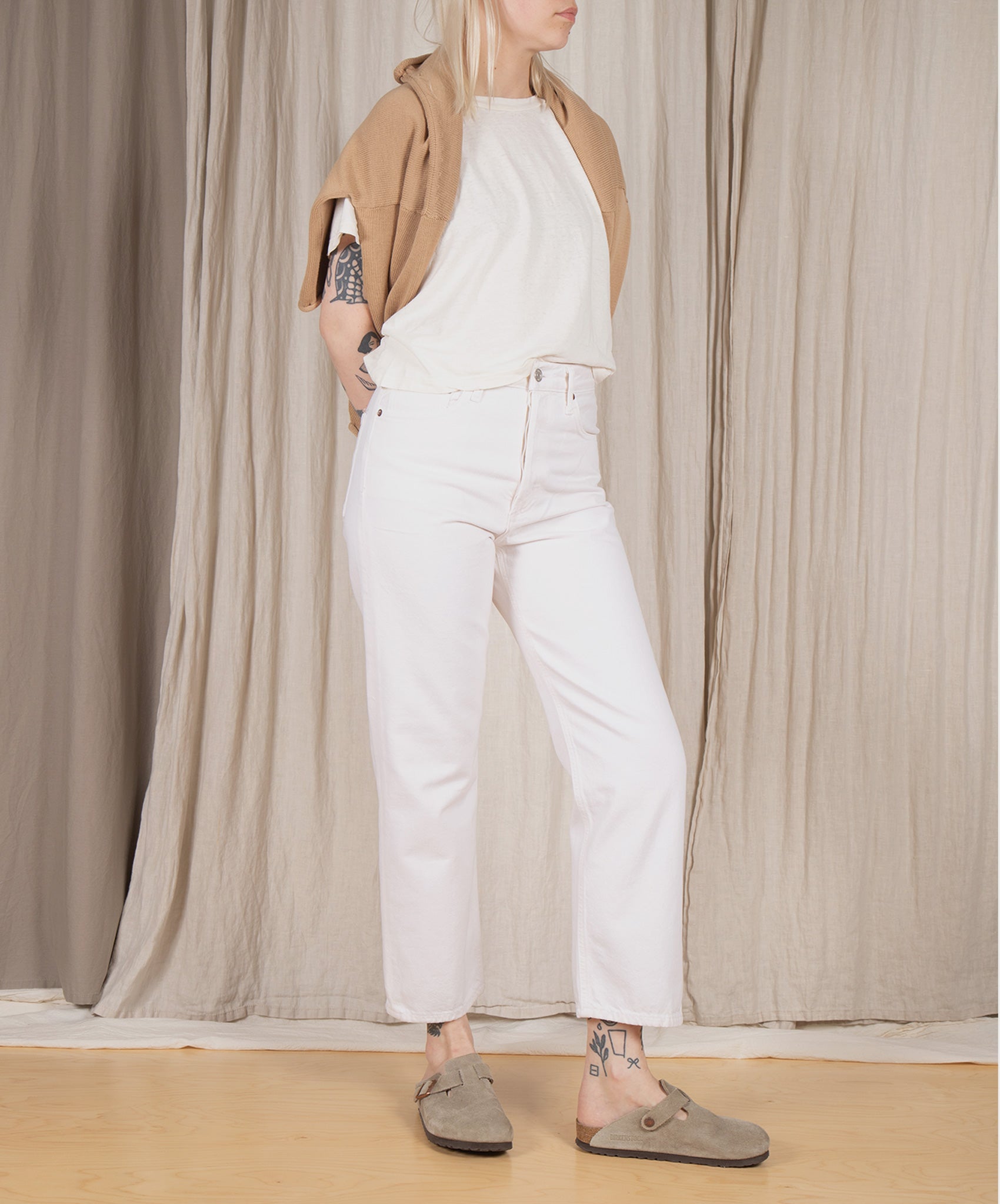 AGOLDE-90’s High Rise Crop // Fortune Cookie