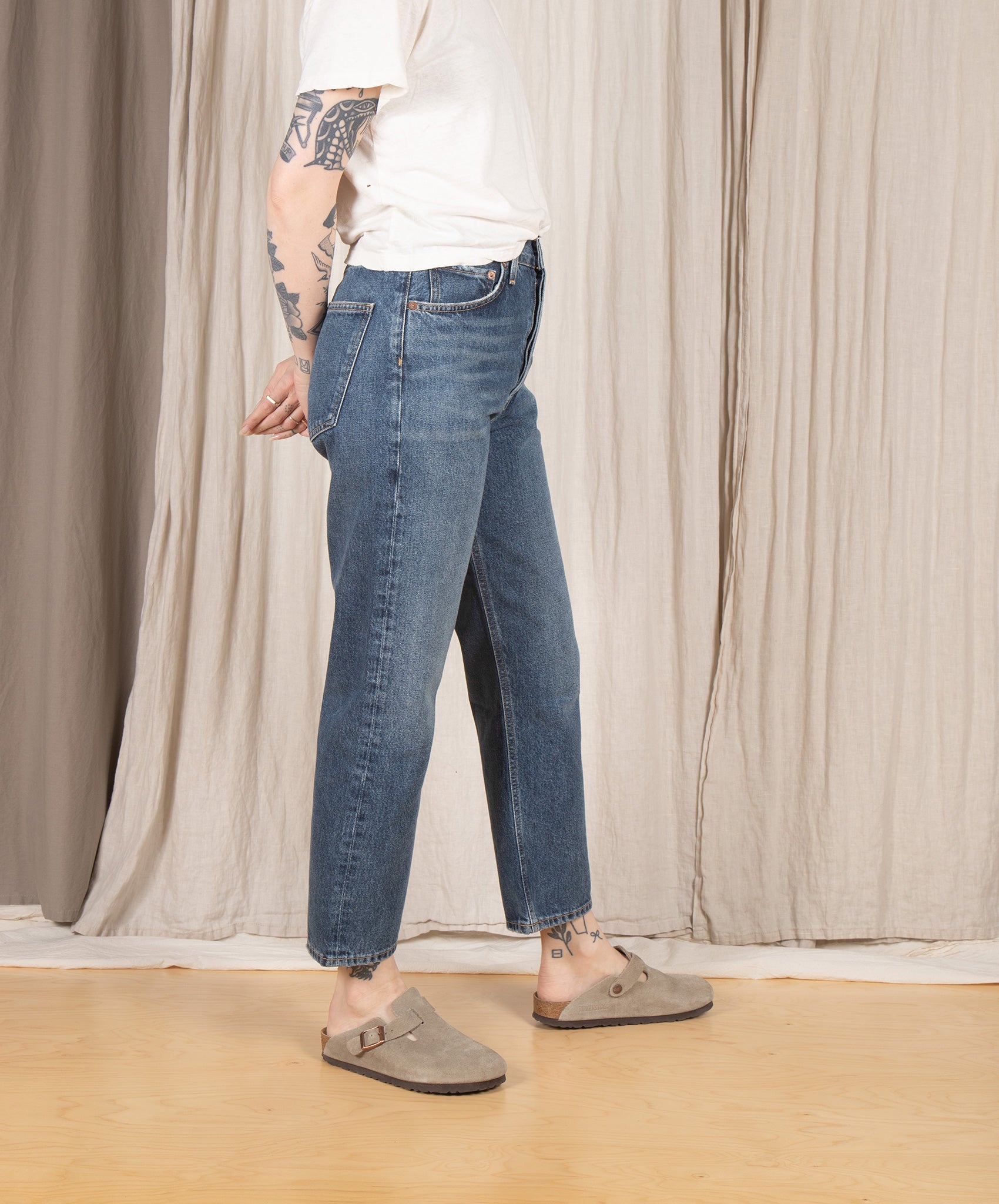 AGOLDE-90’s High Rise Crop // Imagine
