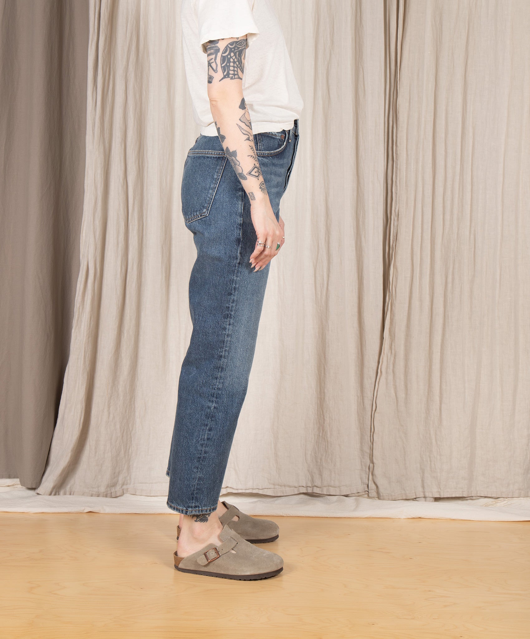 AGOLDE-90’s High Rise Crop // Imagine