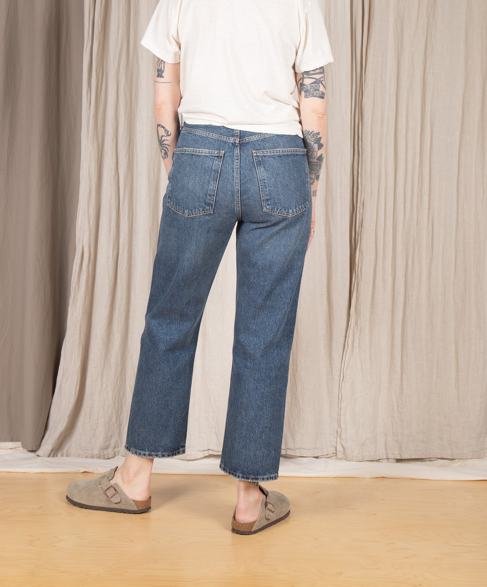 AGOLDE-90’s High Rise Crop // Imagine