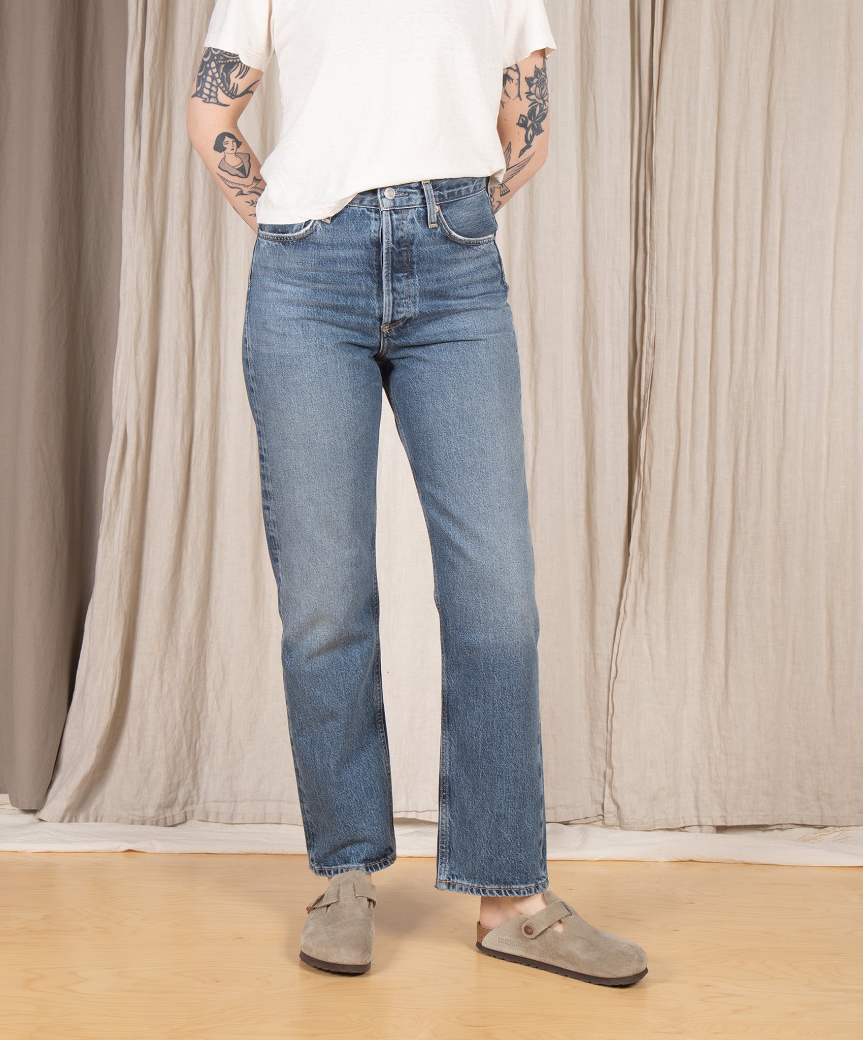 AGOLDE-90’s Loose Fit High Rise // Imagine