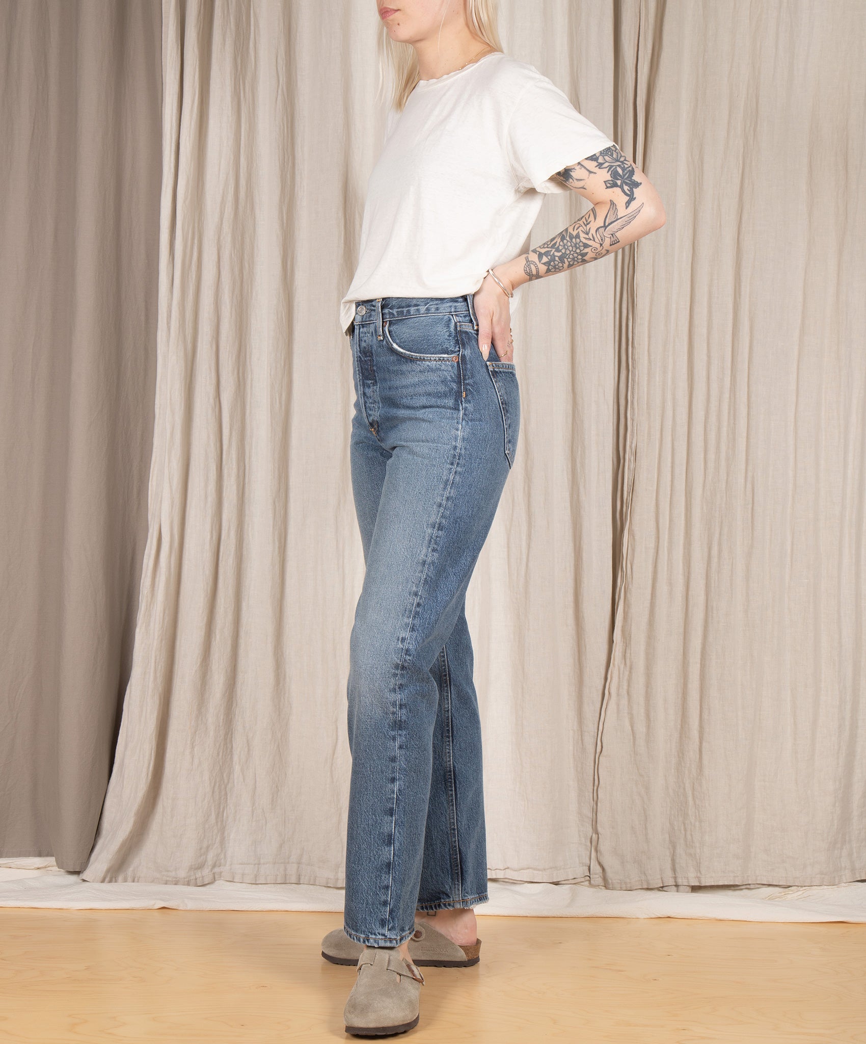 AGOLDE-90’s Loose Fit High Rise // Imagine
