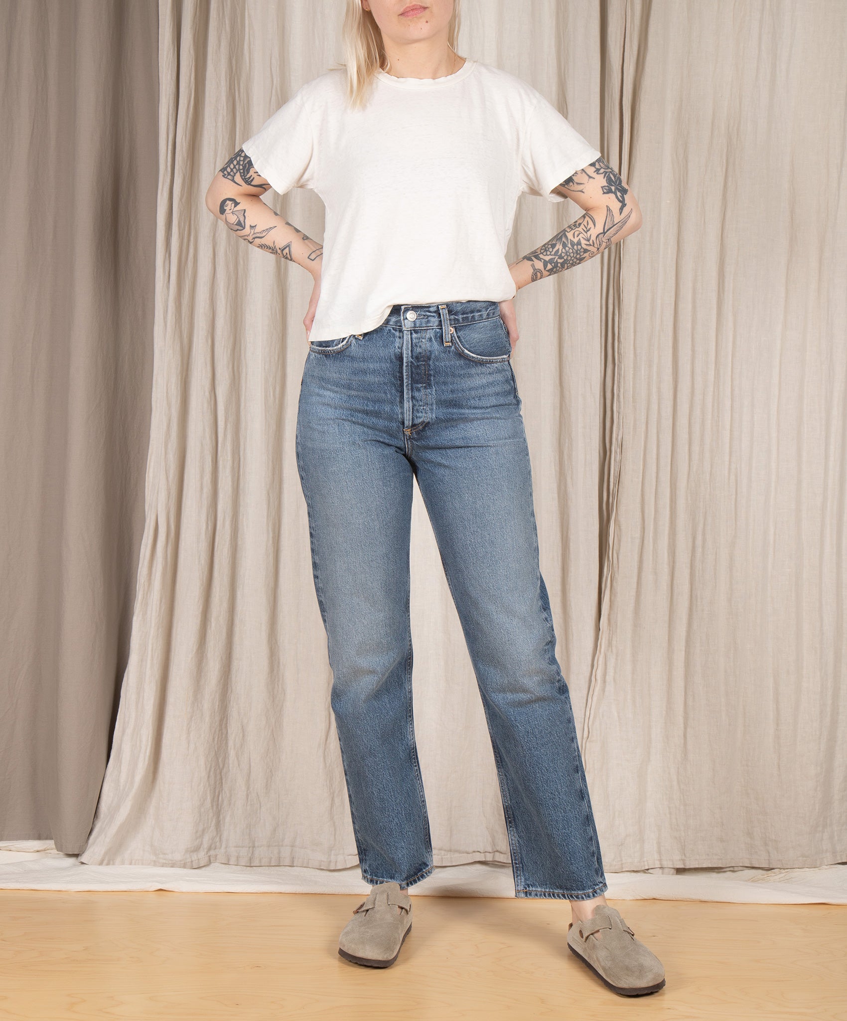 AGOLDE-90’s Loose Fit High Rise // Imagine