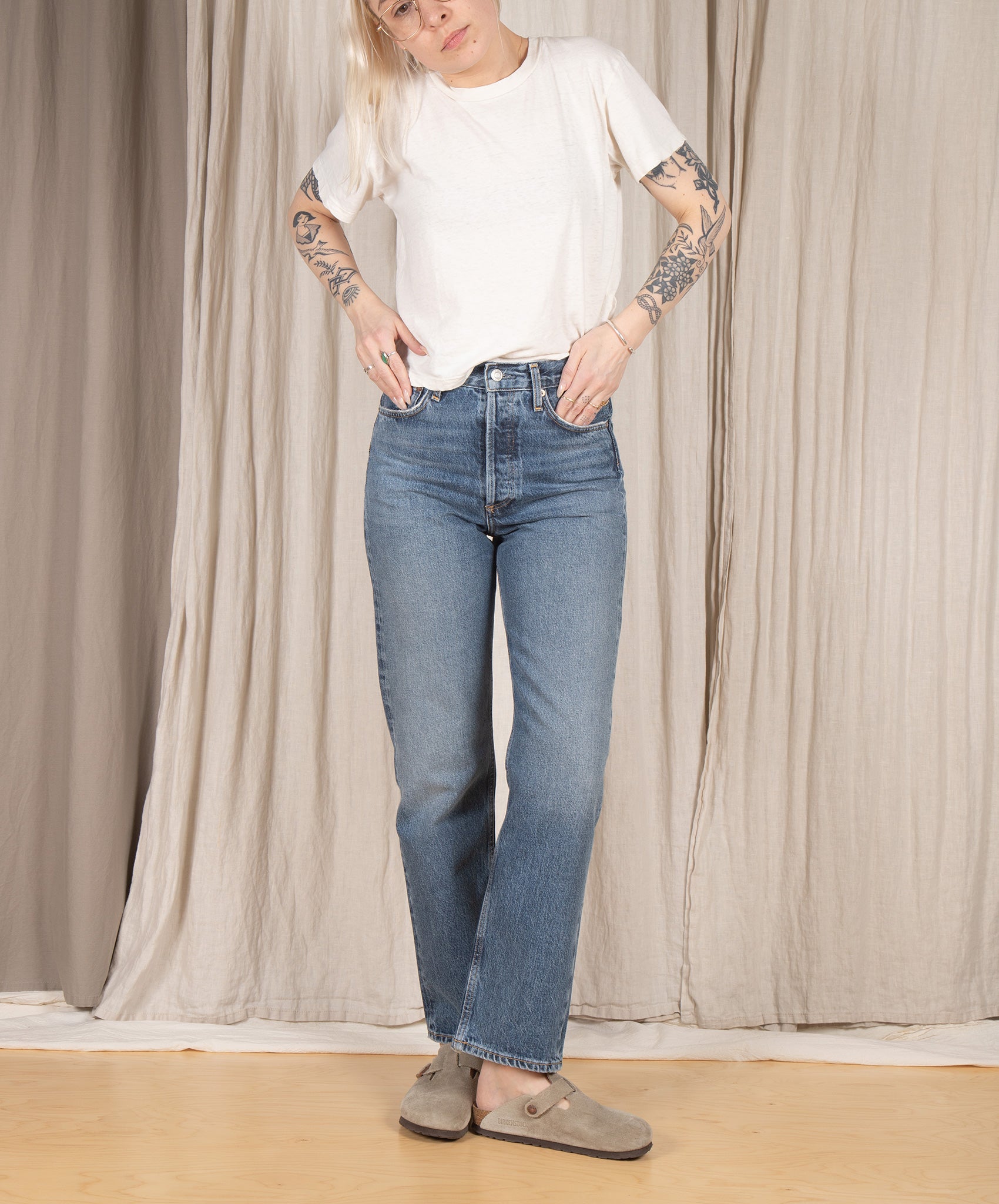 AGOLDE-90’s Loose Fit High Rise // Imagine