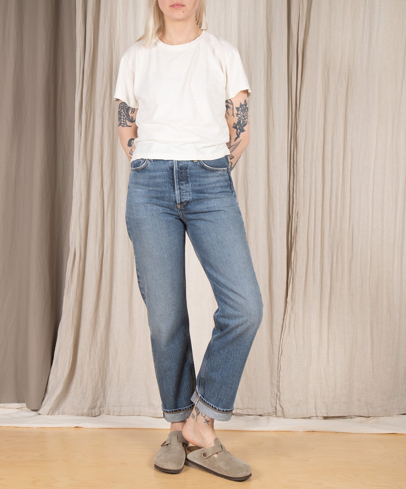 AGOLDE-90’s Loose Fit High Rise // Imagine
