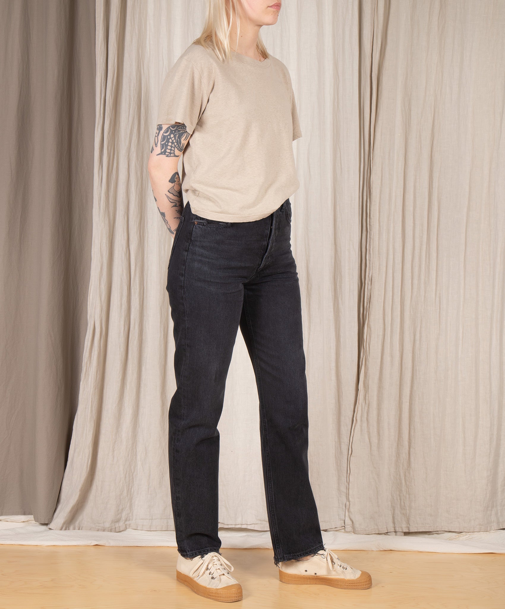 AGOLDE-90’s Loose Fit High Rise // Tar
