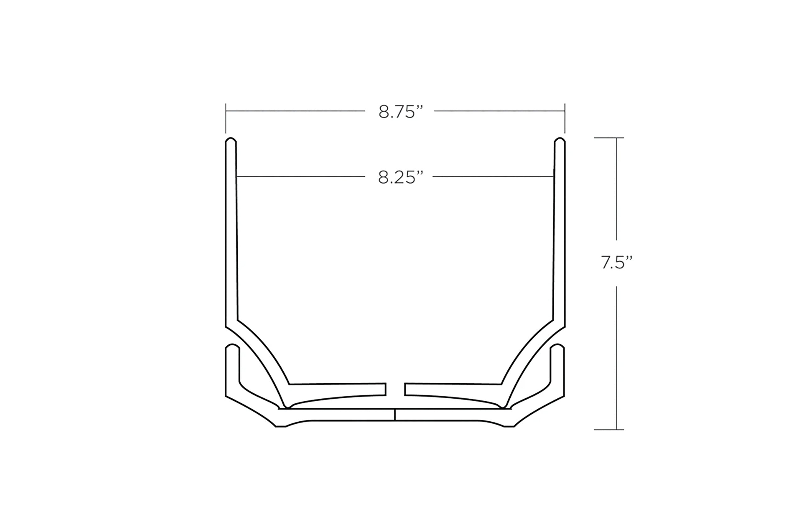LBE-Round Two Planter // 8"