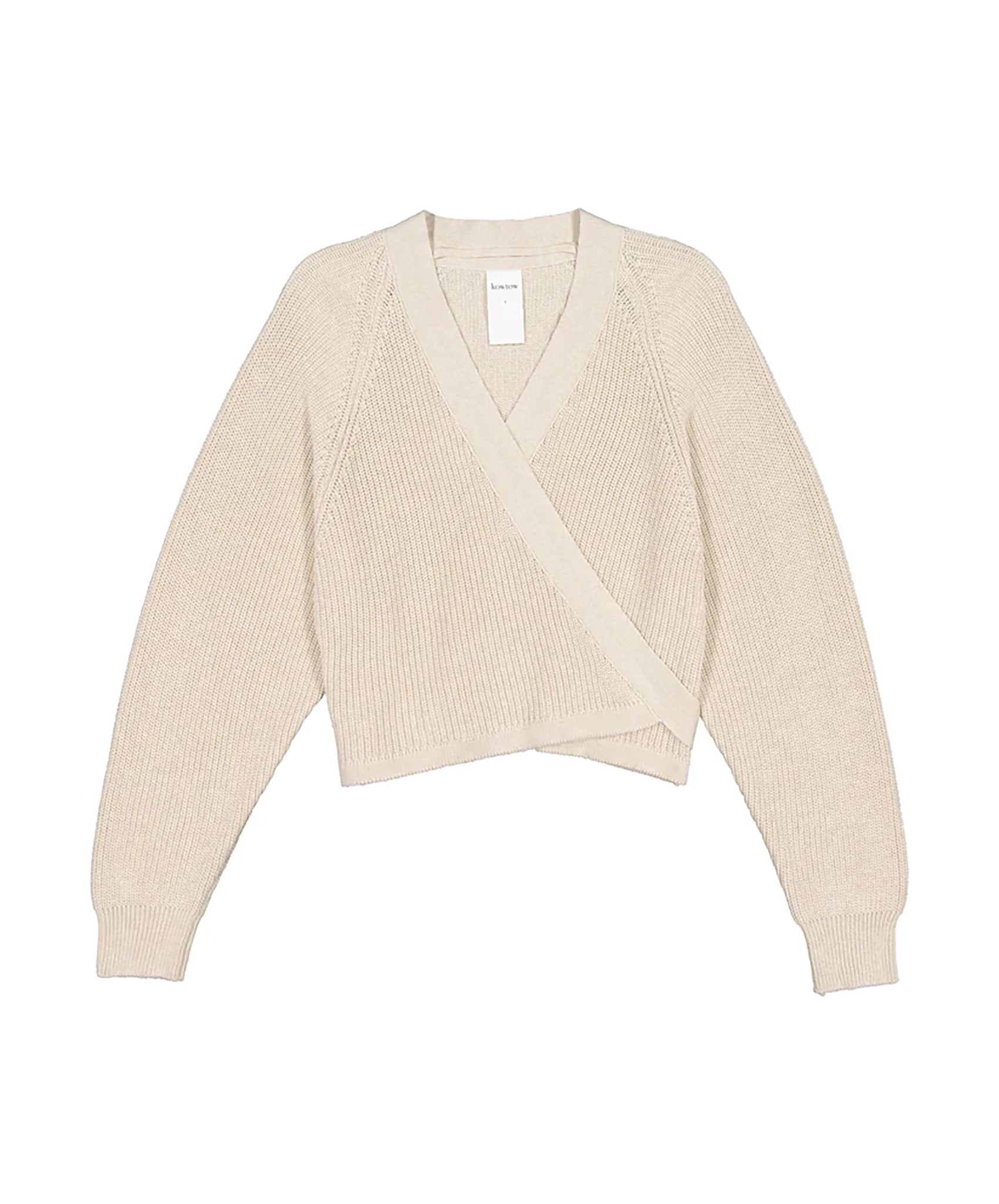 Kowtow-Composure Cardigan // Oat Melange