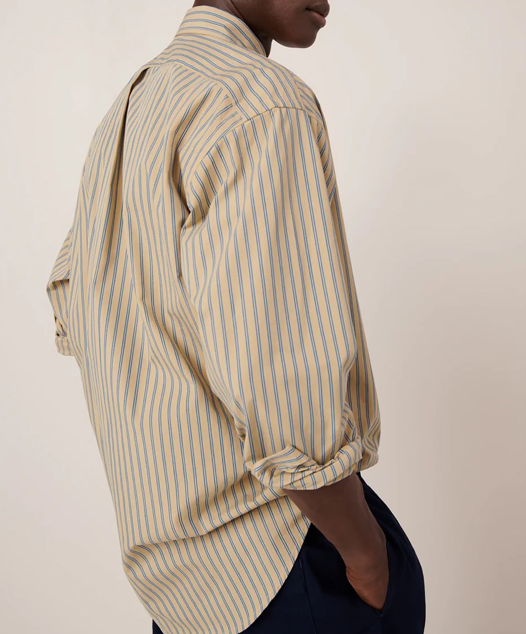 Kowtow-Ralph Shirt // Double Pinstripe