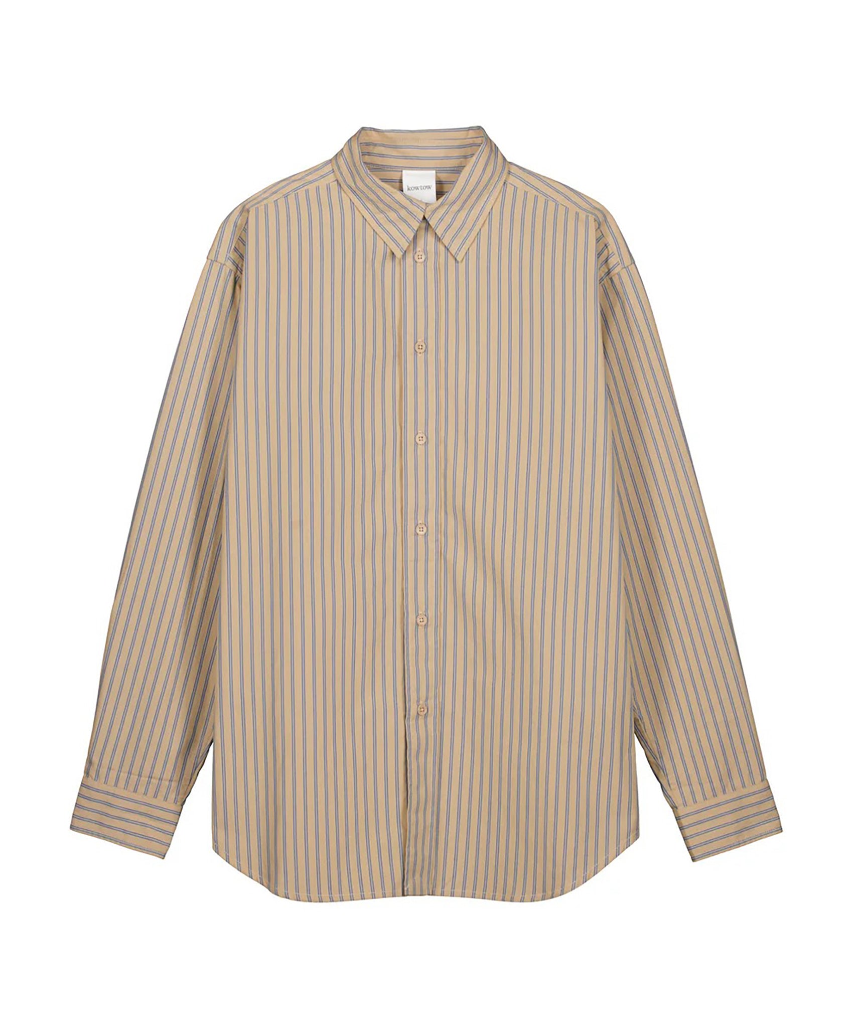 Kowtow-Ralph Shirt // Double Pinstripe