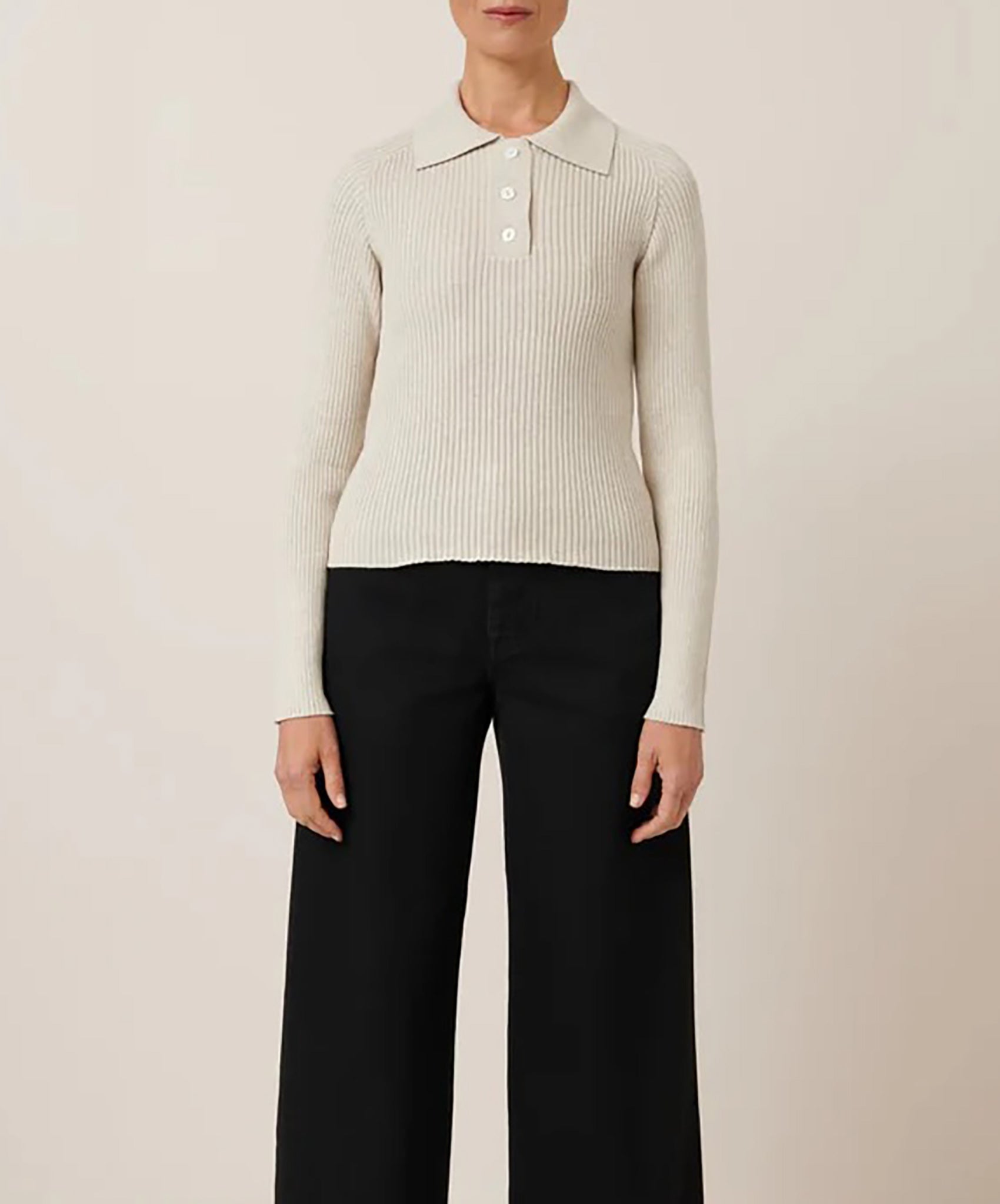 Kowtow-Ridge Top // Oat Melange