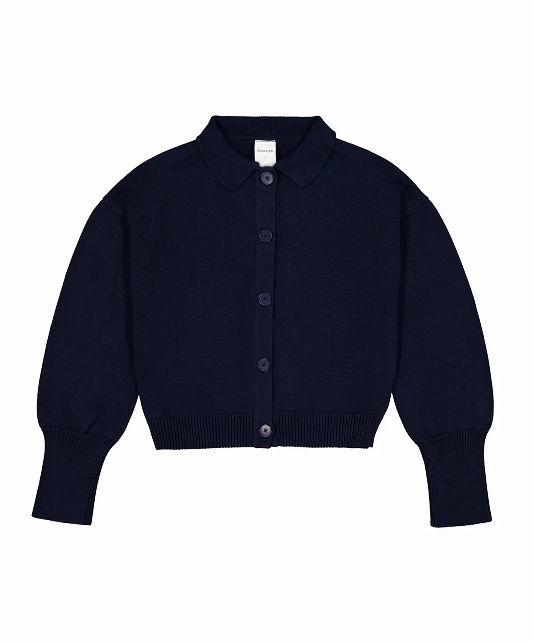 Kowtow- Utility Cardigan // Indigo