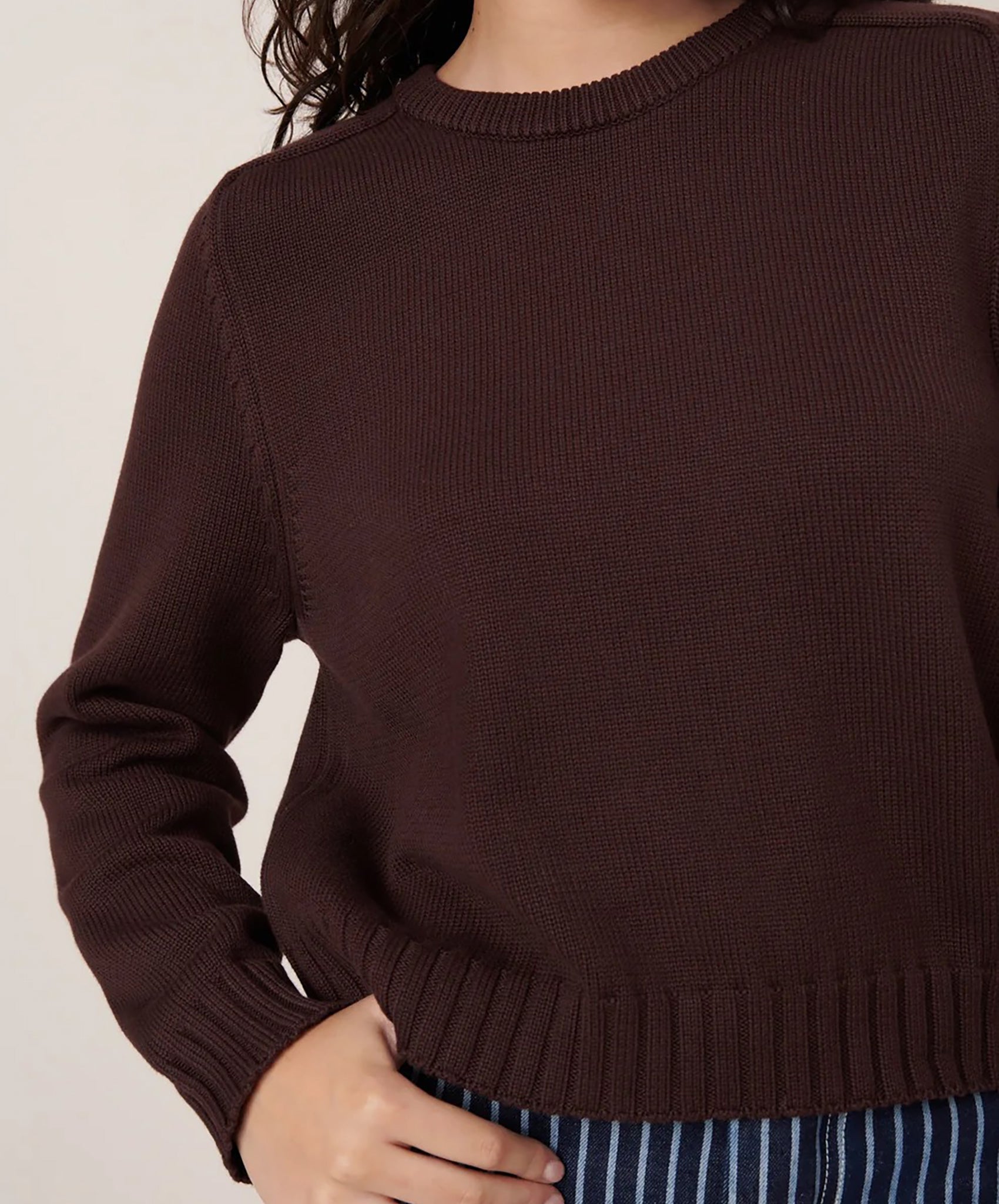 Kowtow- Valley Jumper // Mahogany
