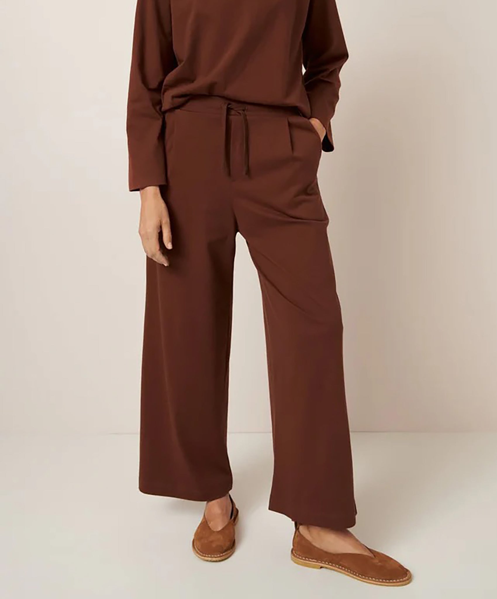 Kowtow-Wide Leg Pant // Sequoia