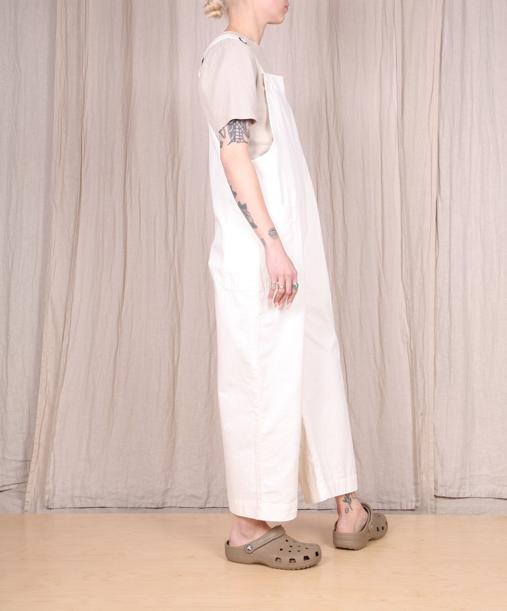 Ali Golden-Overall Jumper // Bone