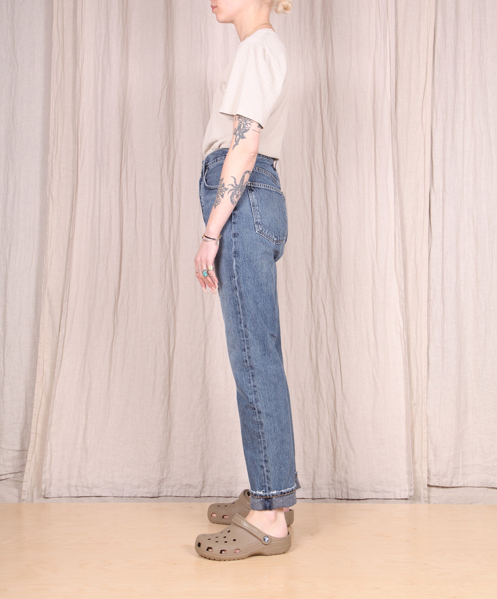 AGOLDE-90’s Pinch High Rise Straight // Portrait