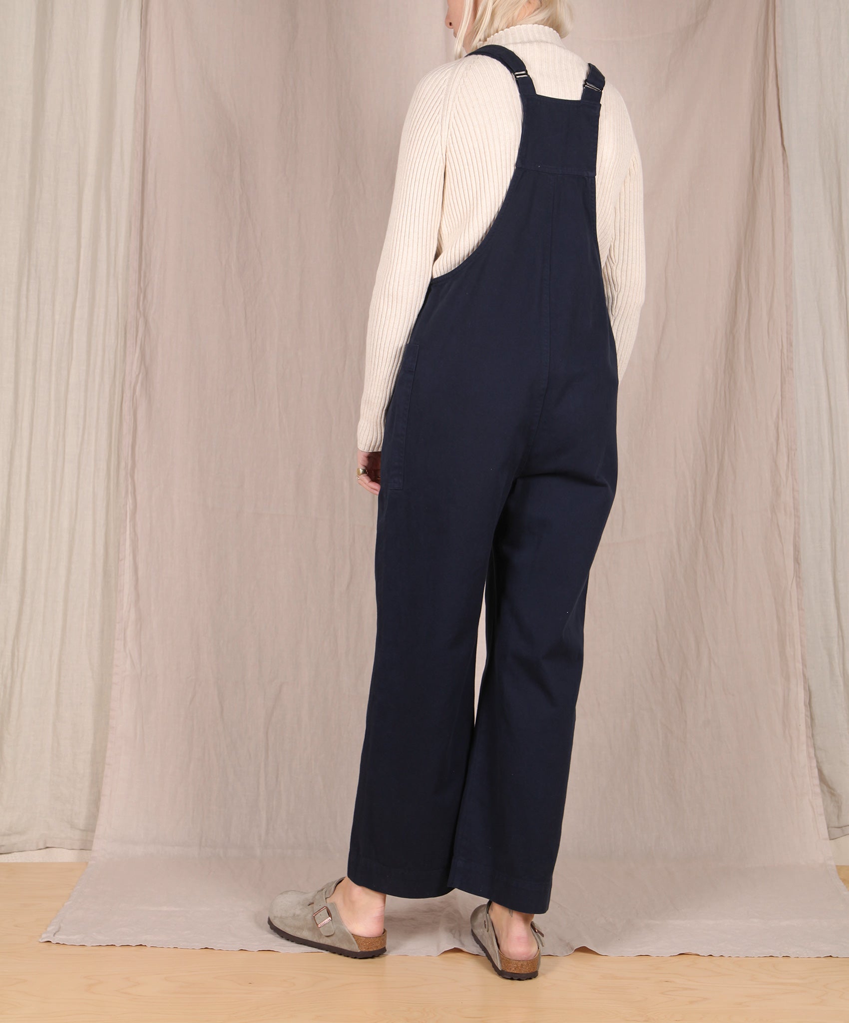 Ali Golden-Overall Jumper // Navy