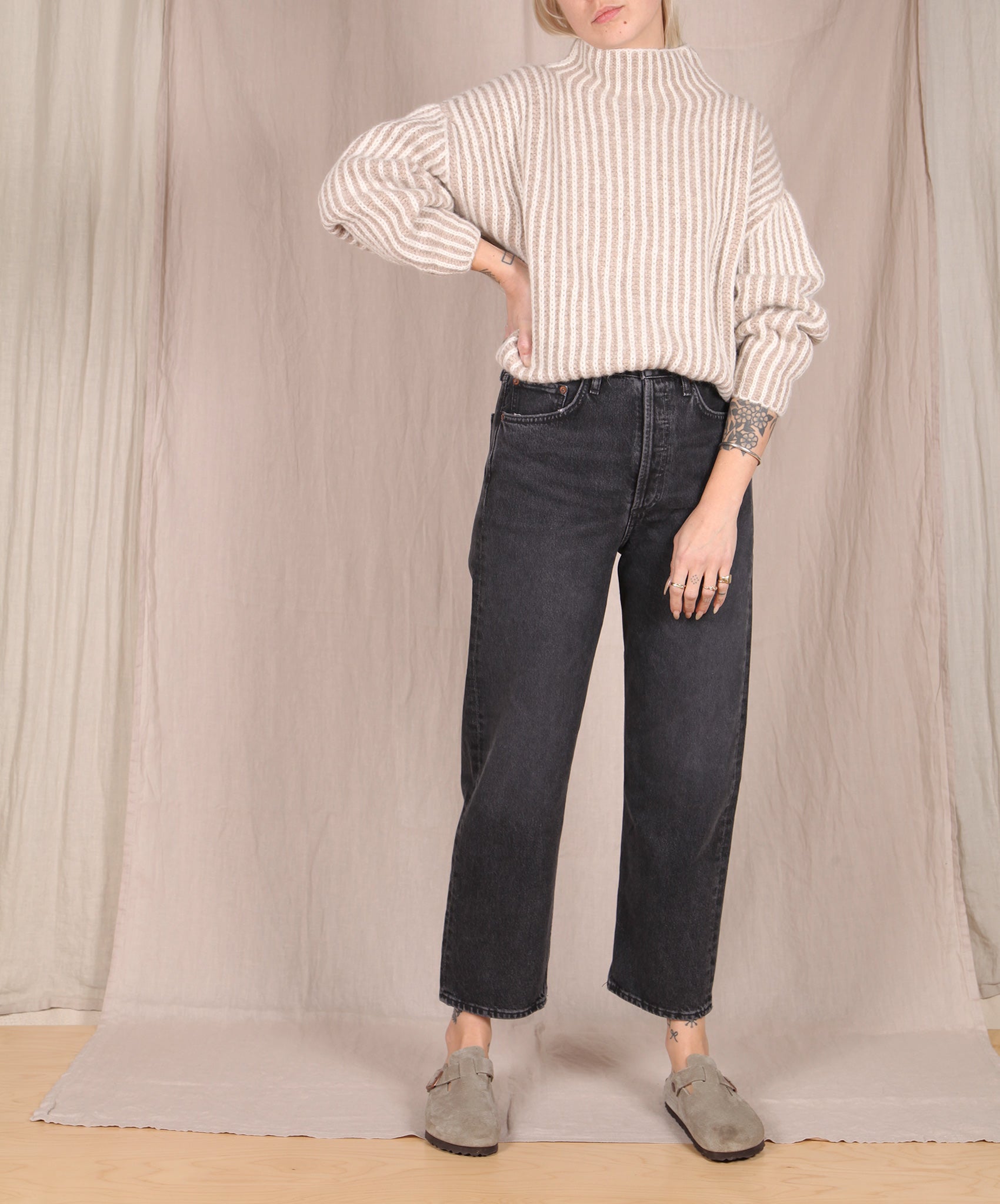 AGOLDE-90’s High Rise Crop // Paradox