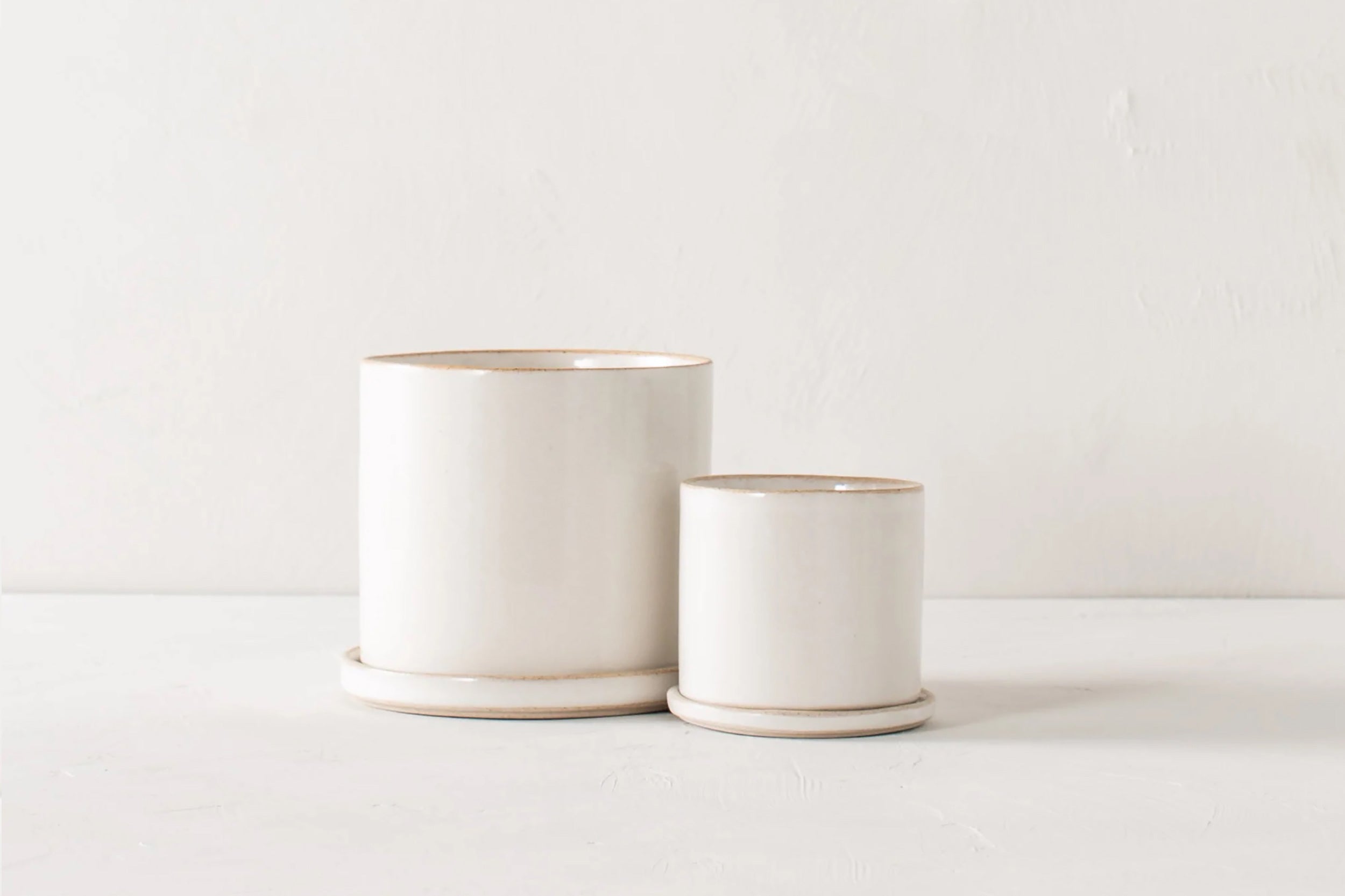 Convivial-Minimal Planter // Glazed