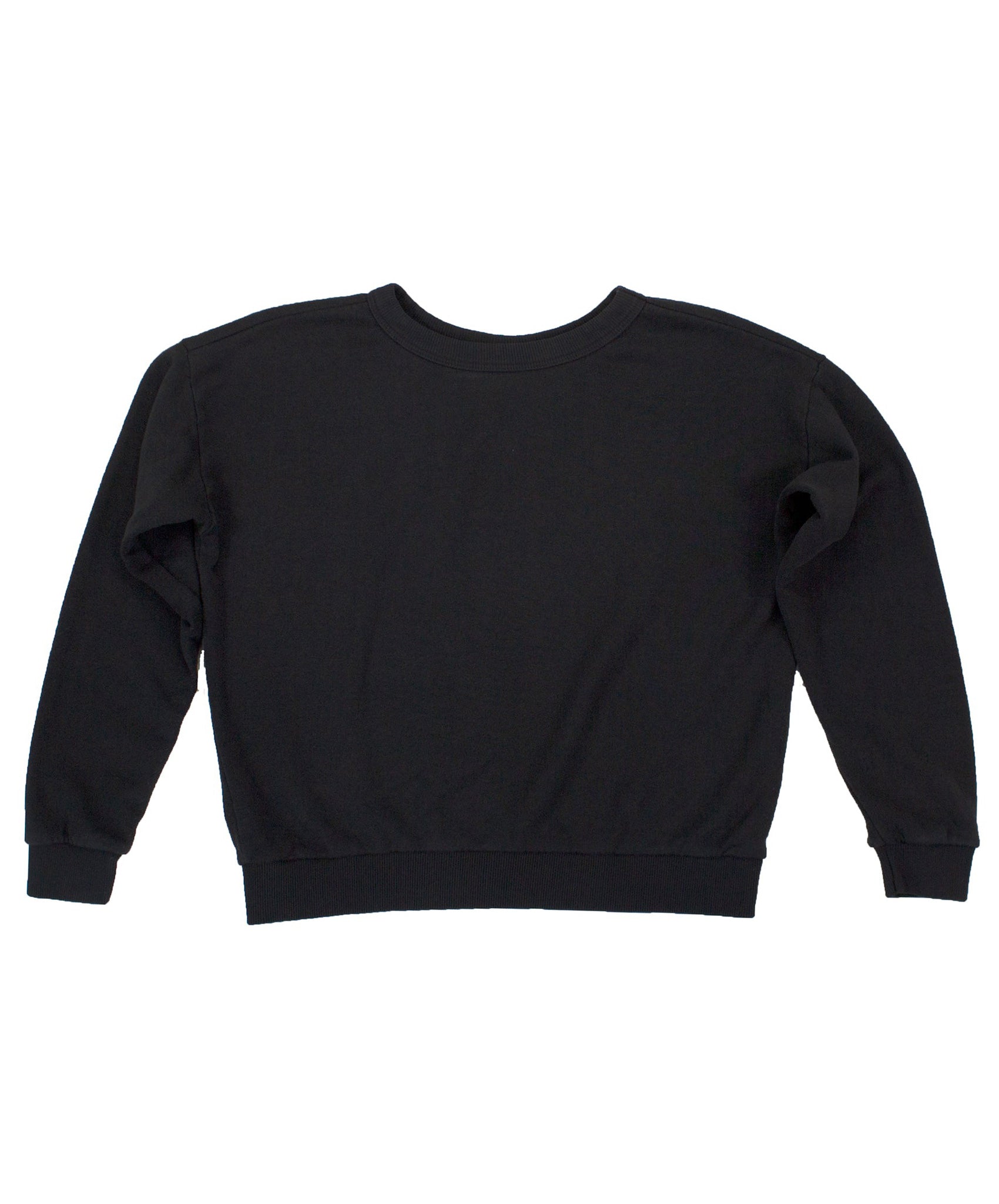 Jungmaven-Crux Cropped Sweatshirt // Black