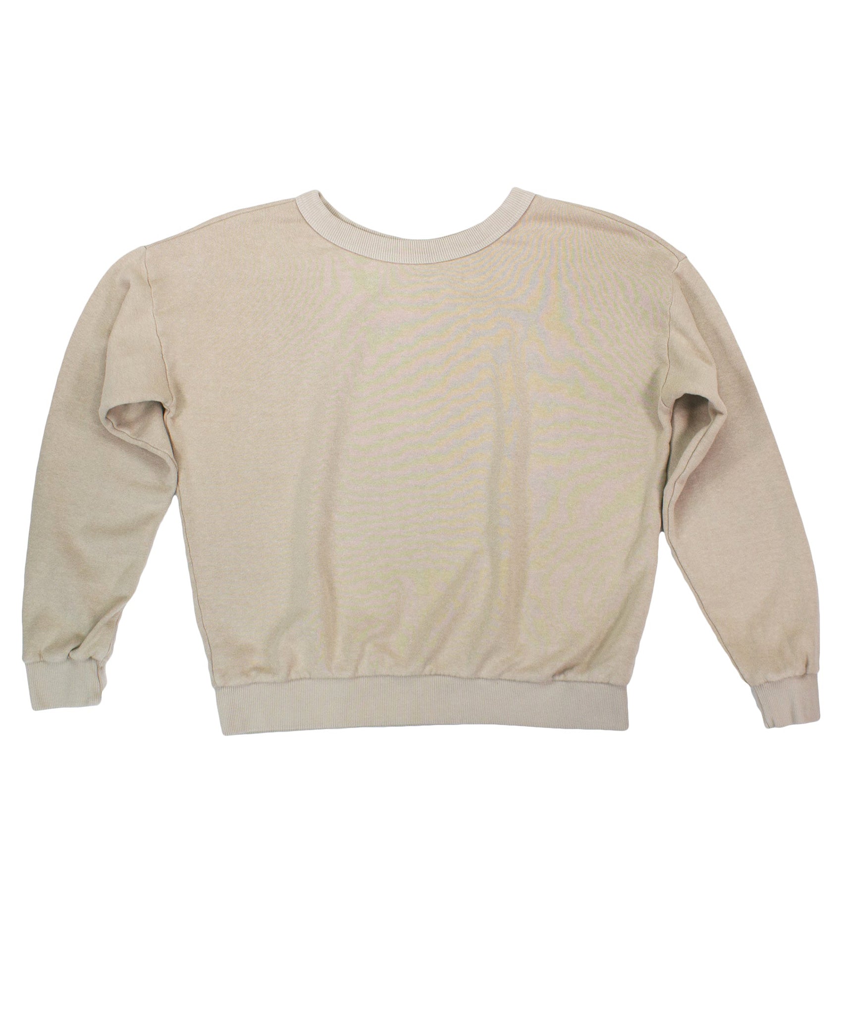 Jungmaven-Crux Cropped Sweatshirt // Canvas