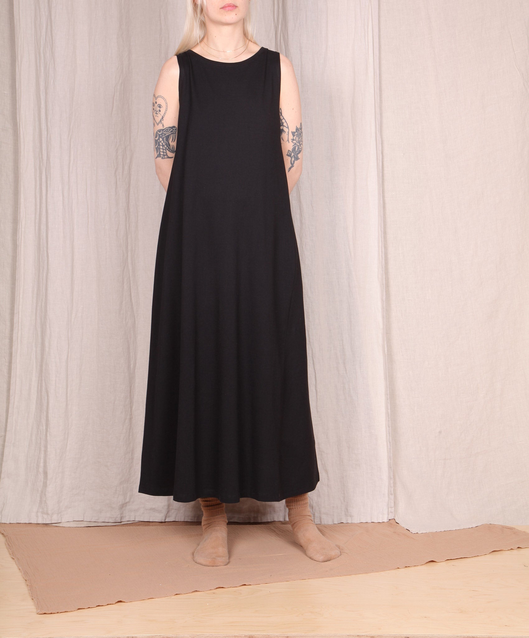Kowtow-Tank Swing Dress // Black