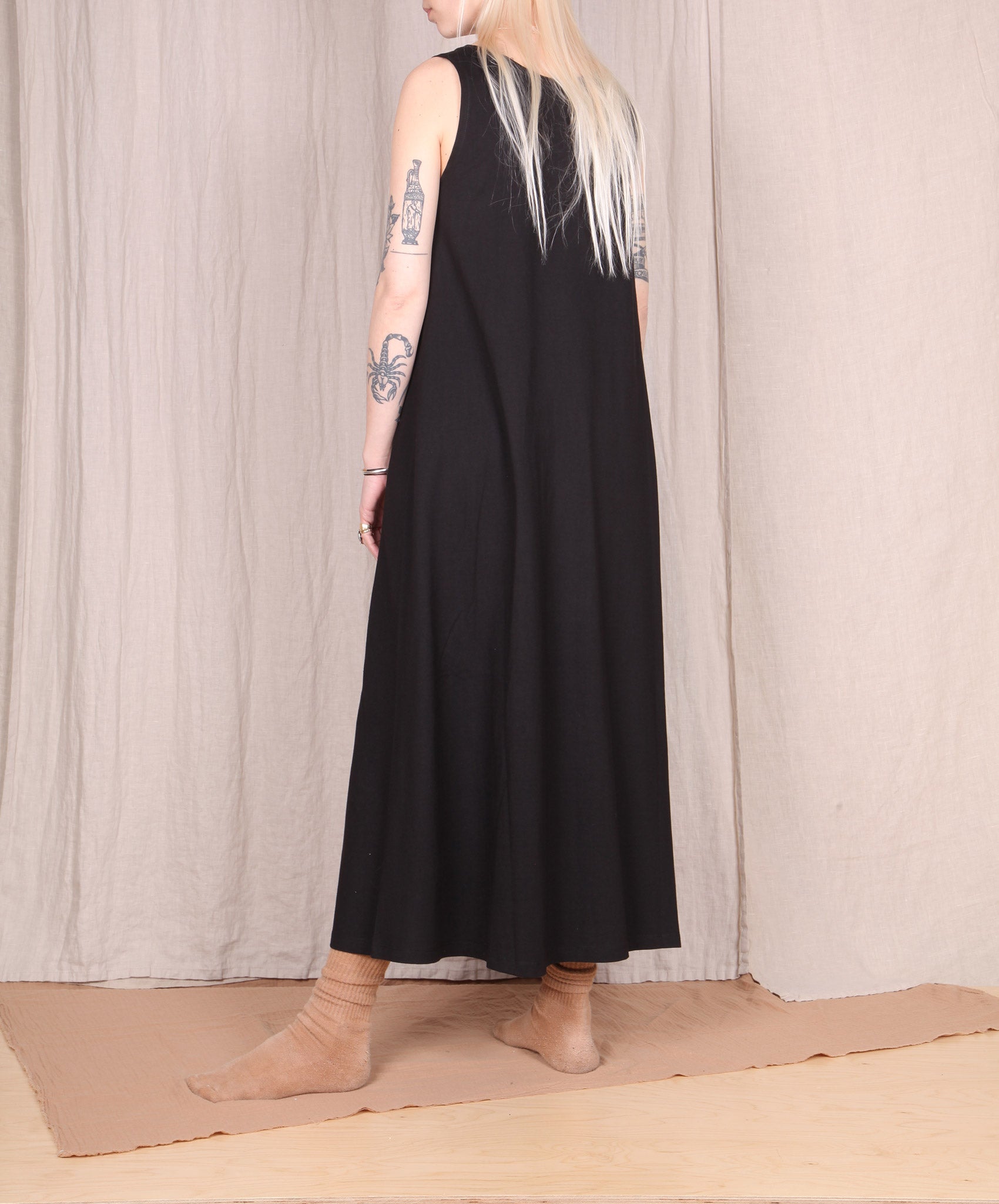 Kowtow-Tank Swing Dress // Black