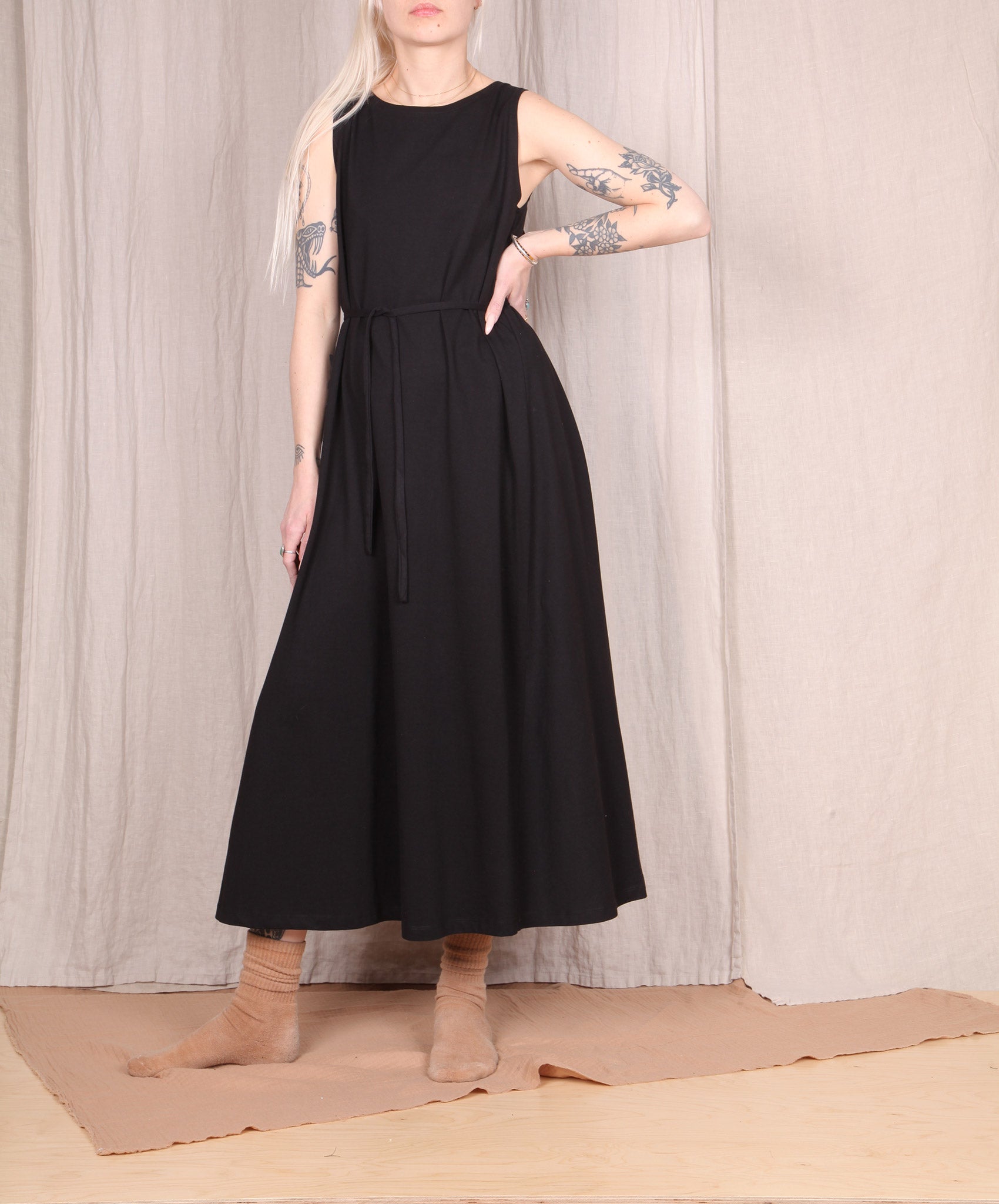 Kowtow-Tank Swing Dress // Black