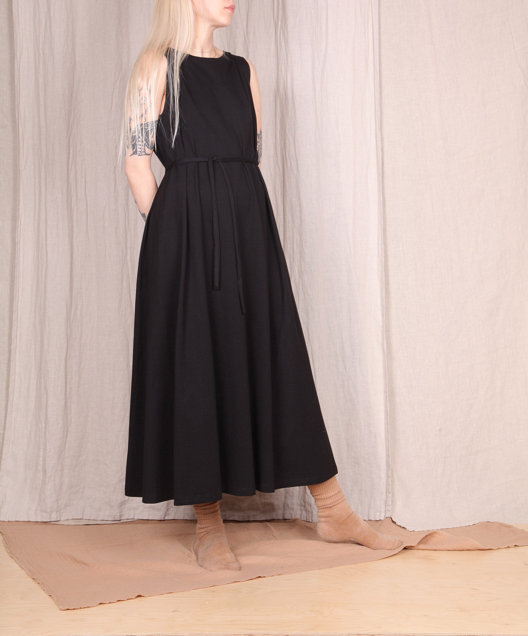 Kowtow-Tank Swing Dress // Black