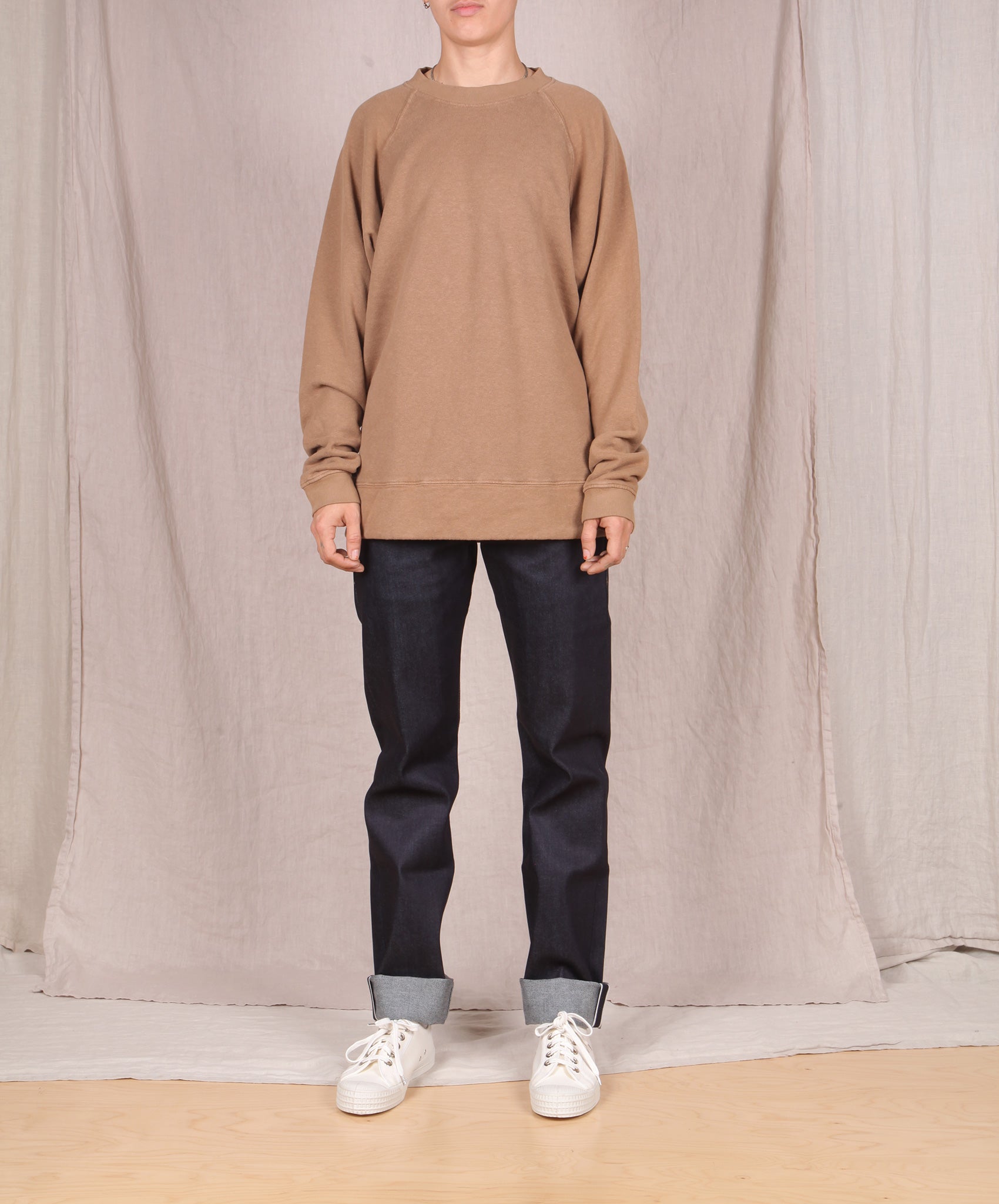 Jungmaven-Sierra Raglan Sweatshirt // Coyote