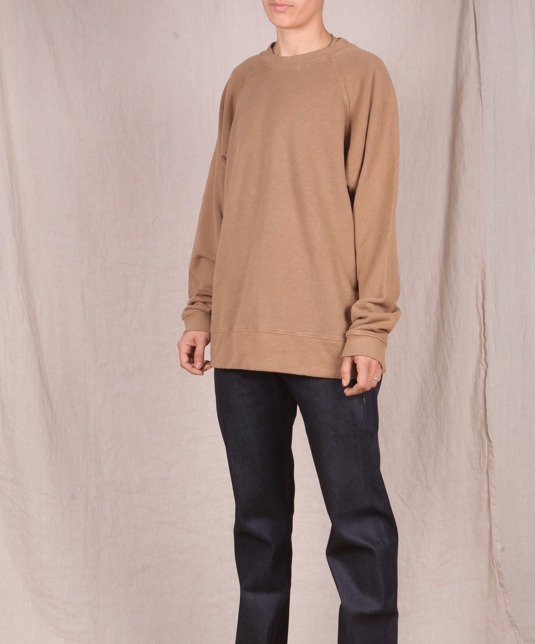 Jungmaven-Sierra Raglan Sweatshirt // Coyote