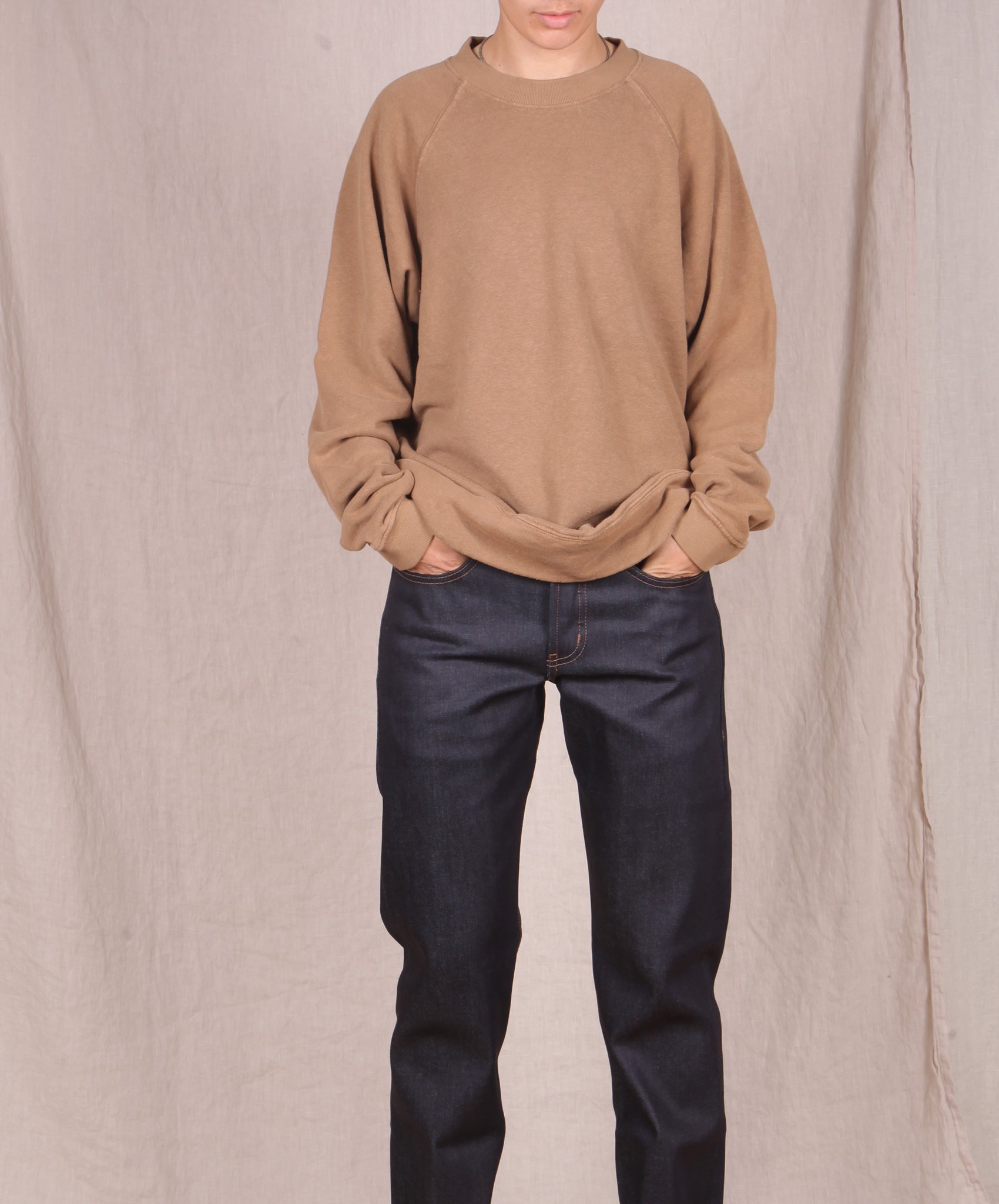 Jungmaven-Sierra Raglan Sweatshirt // Coyote