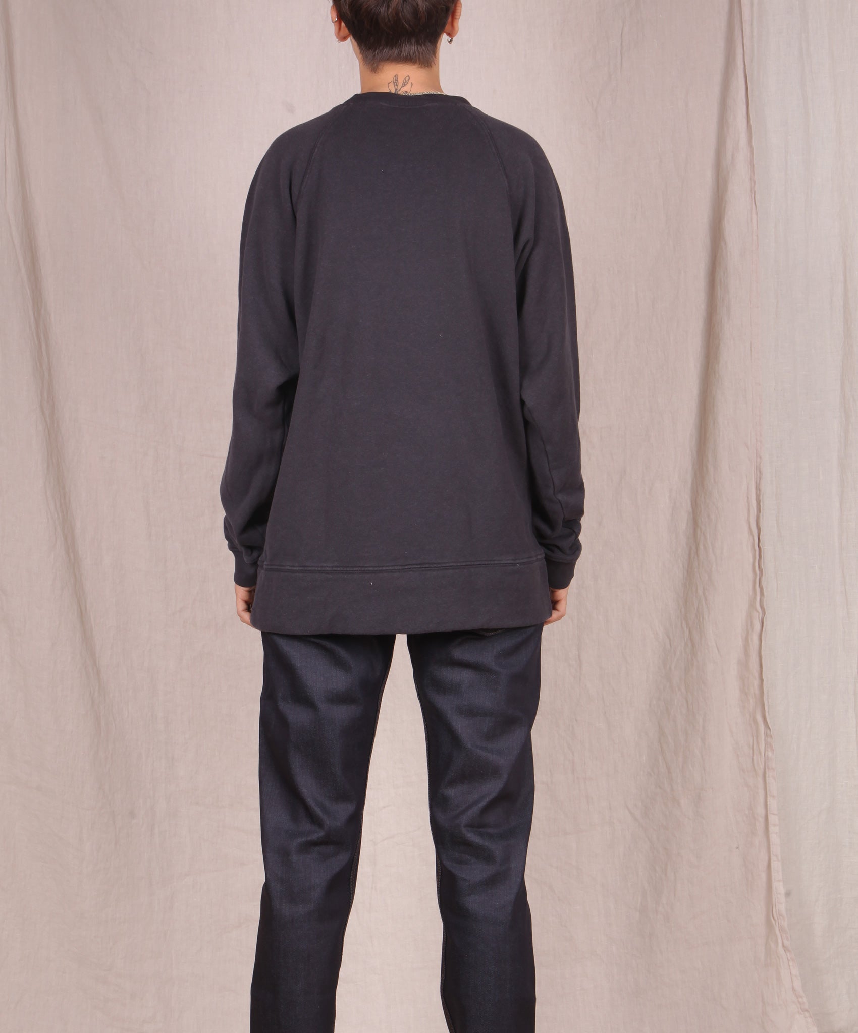 Jungmaven-Sierra Raglan Sweatshirt // Black
