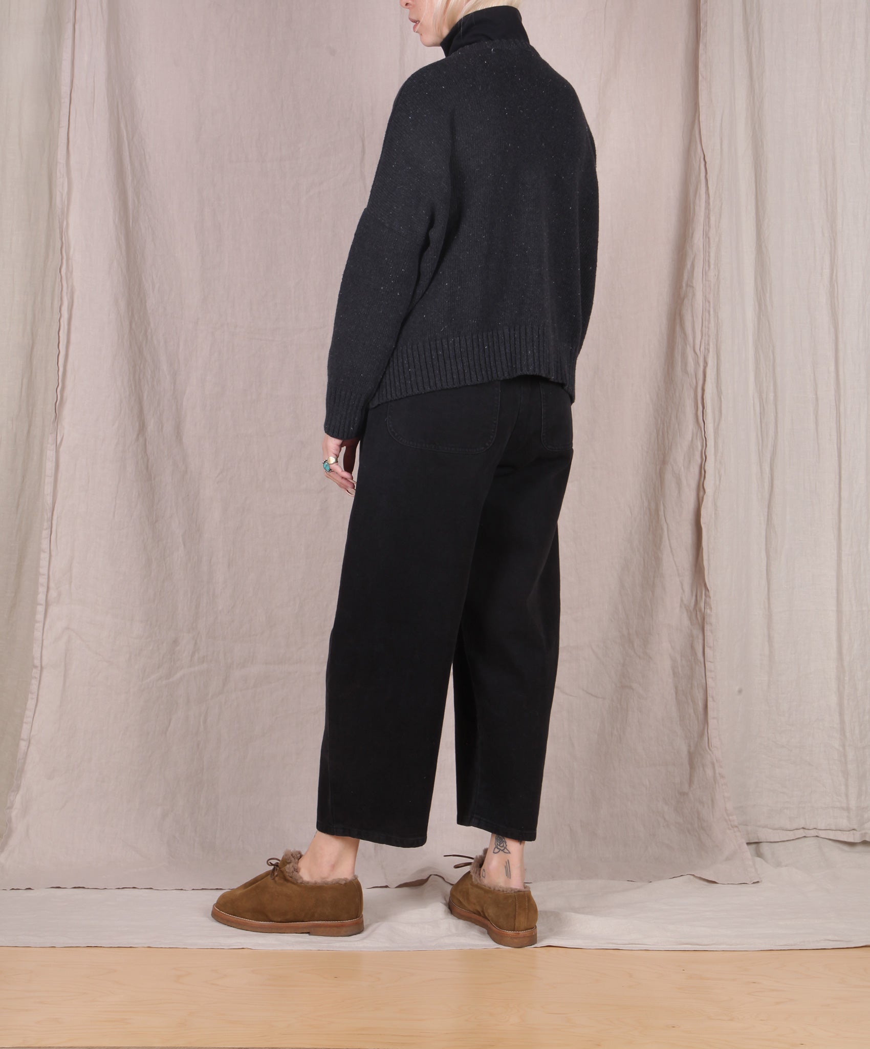 Beaumont Organic-Charis Cardigan // Black