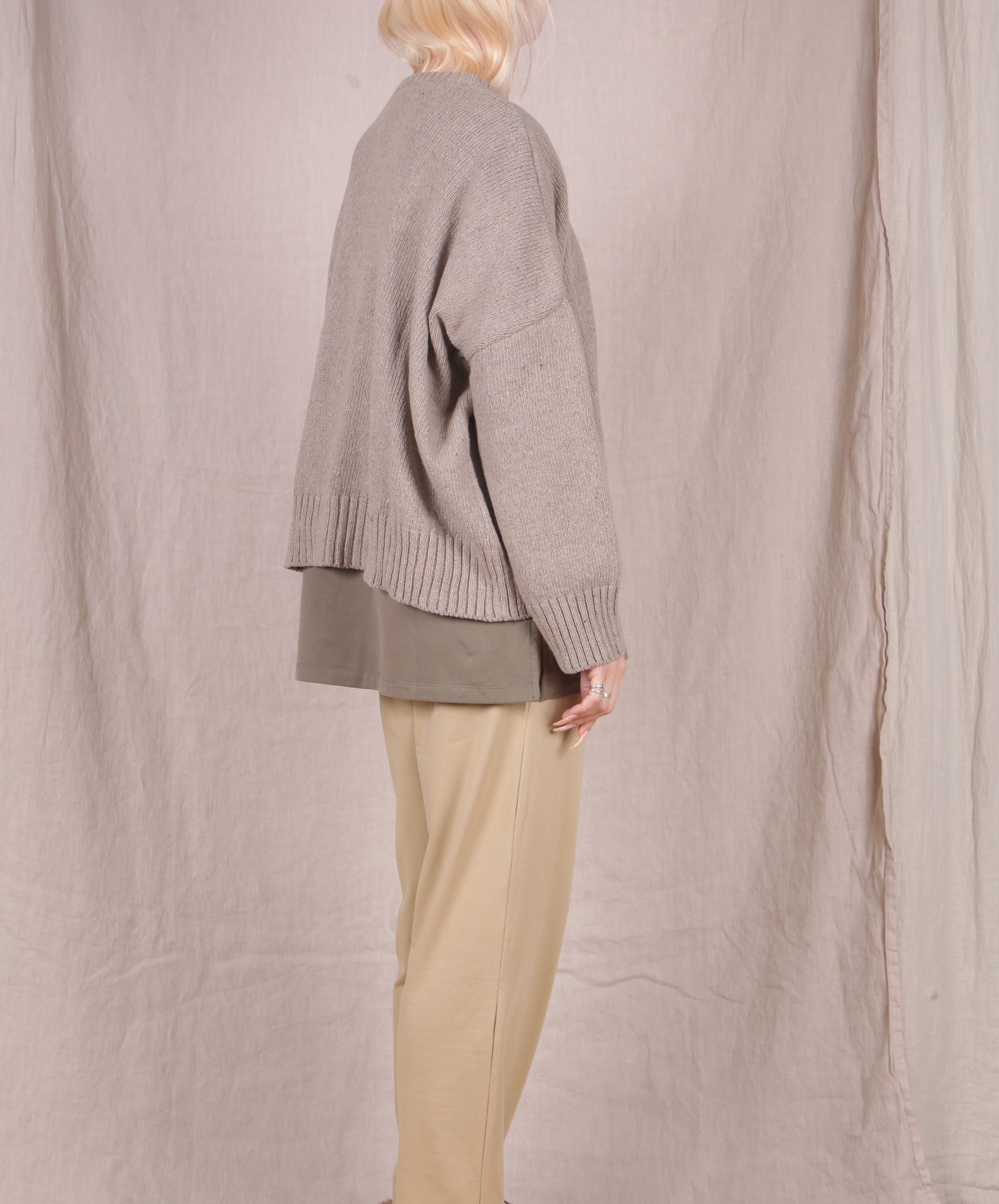 Beaumont Organic-Charis Cardigan // Mocha