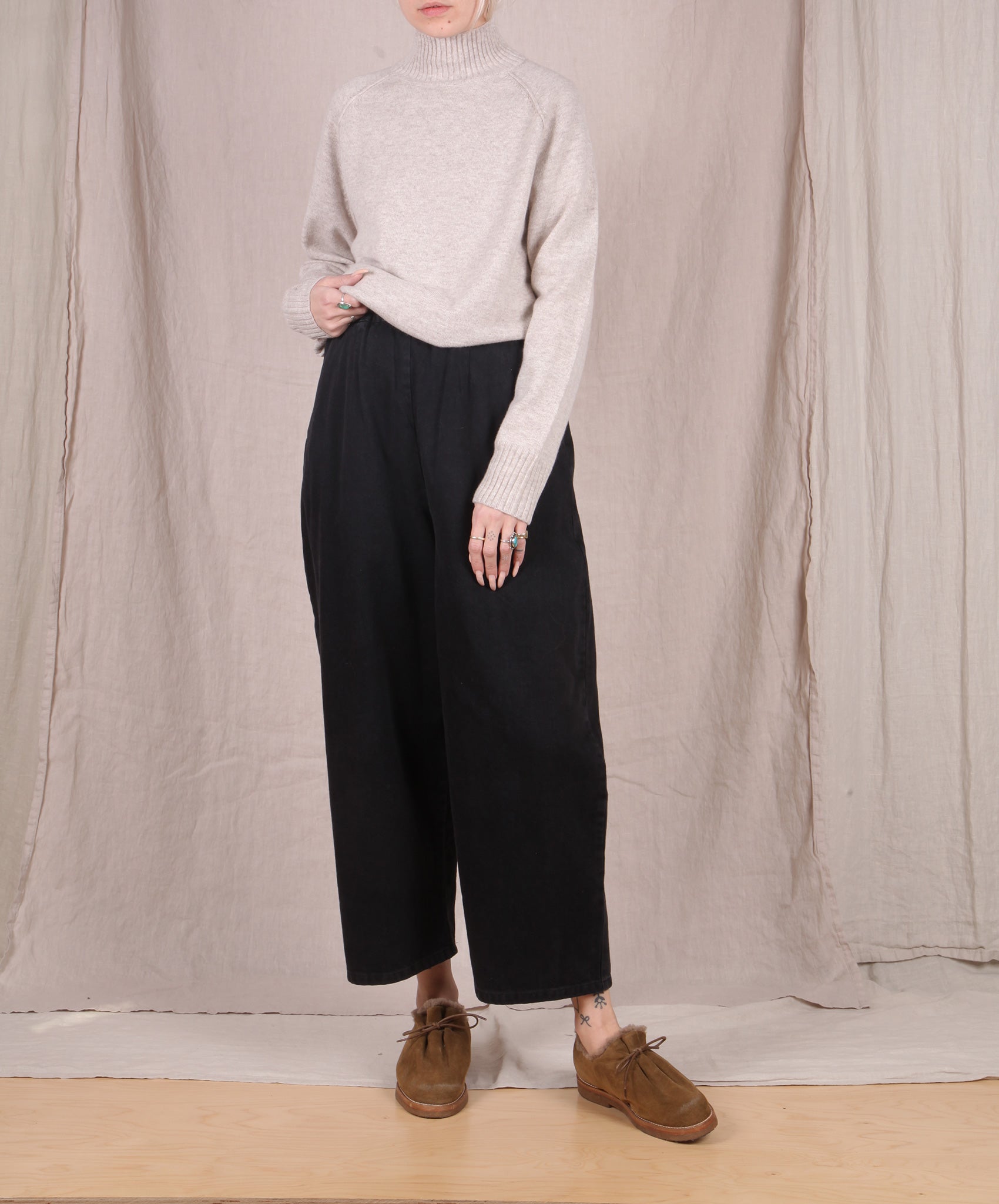 Hartford-Myke Mock Neck Sweater